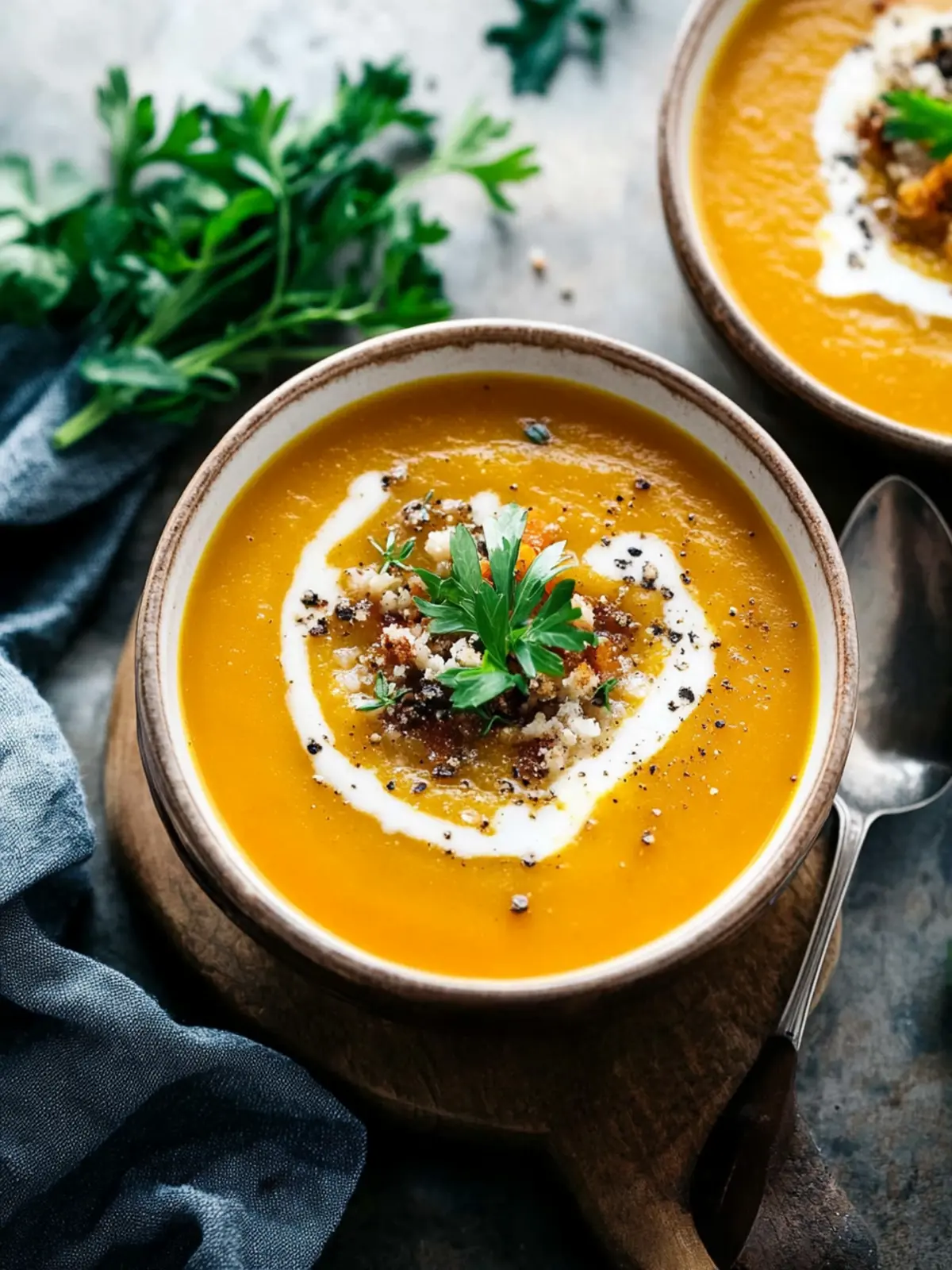 Hearty Rustic Italian Butternut Squash Soup You ll Love 4 Rustic Italian Butternut Squash Soup