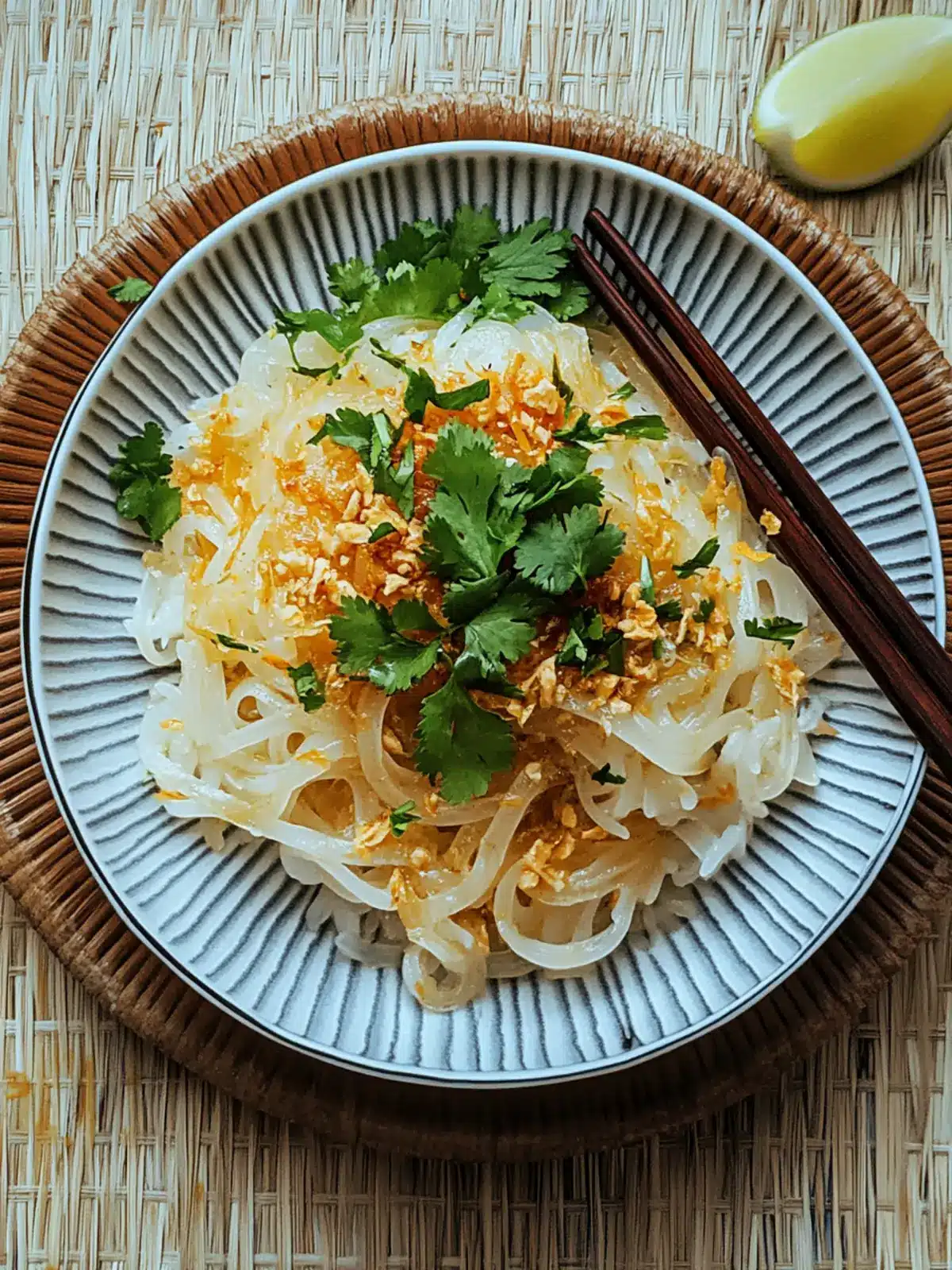 Burmese Mont Di: Irresistible Rice Noodles with Spicy Fish Sauce 3 Burmese Mont Di (Rice Noodles with Spicy Fish Sauce)