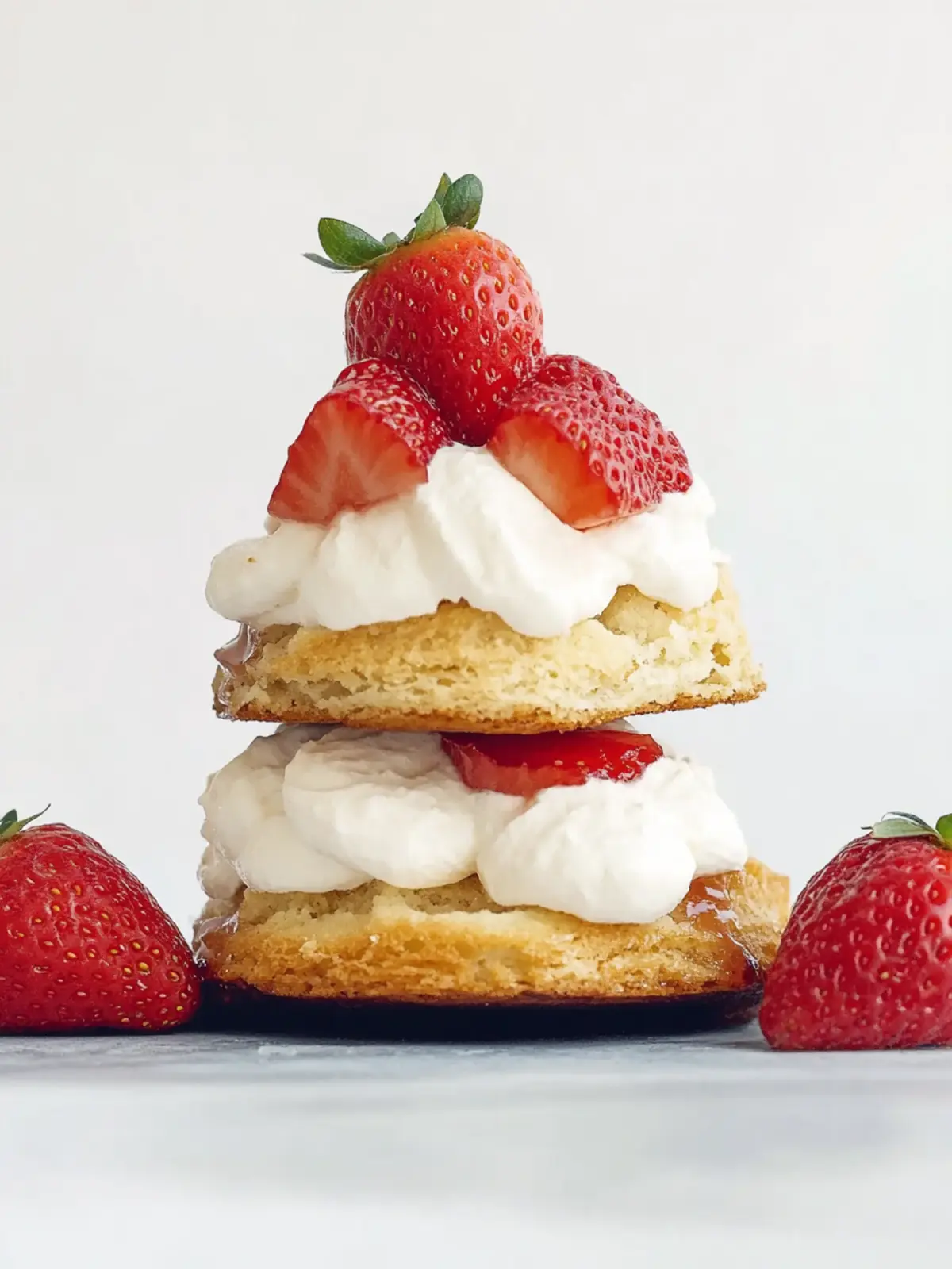 Irresistible Strawberry Shortcake with Whipped Cream Magic 3 Strawberry Shortcake