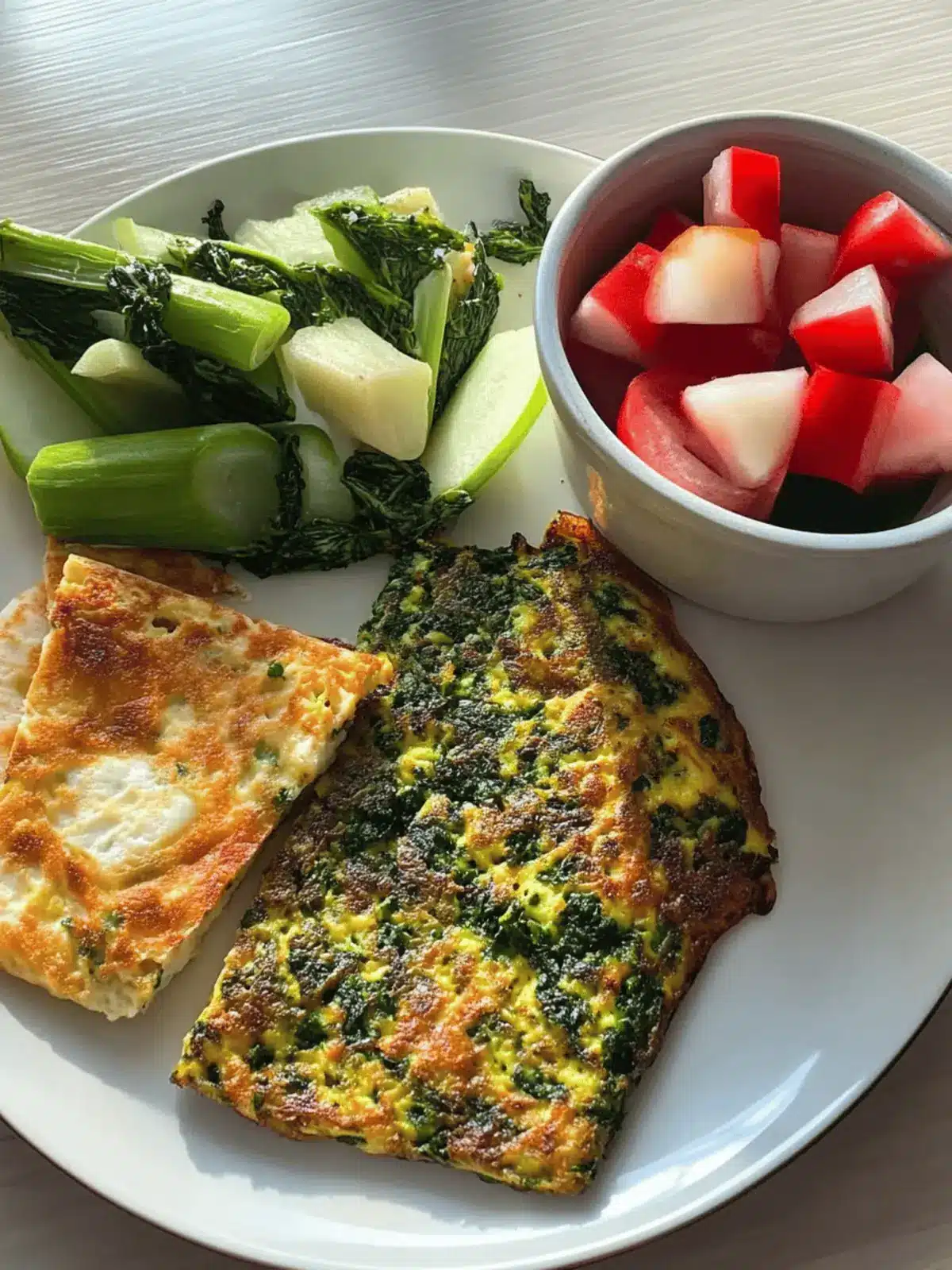 Kookoo Sabzi: Wholesome Fresh Herb Frittata Delight 2 Kookoo Sabzi (Fresh Herb Frittata)