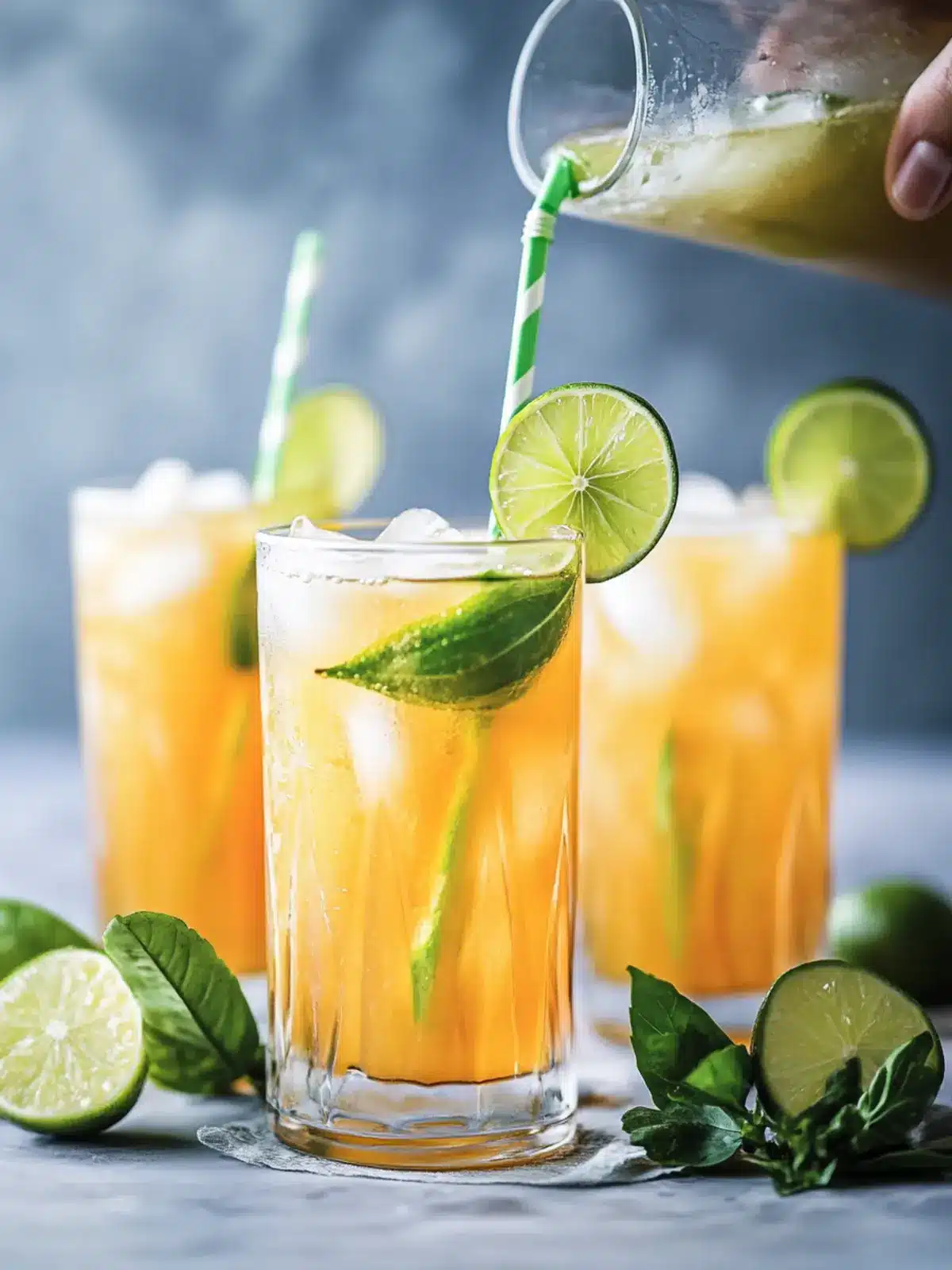 Quench Your Thirst with Refreshing Vietnamese Lime Iced Tea 2 Vietnamese Lime Iced Tea (Tra Chanh Hanoi)