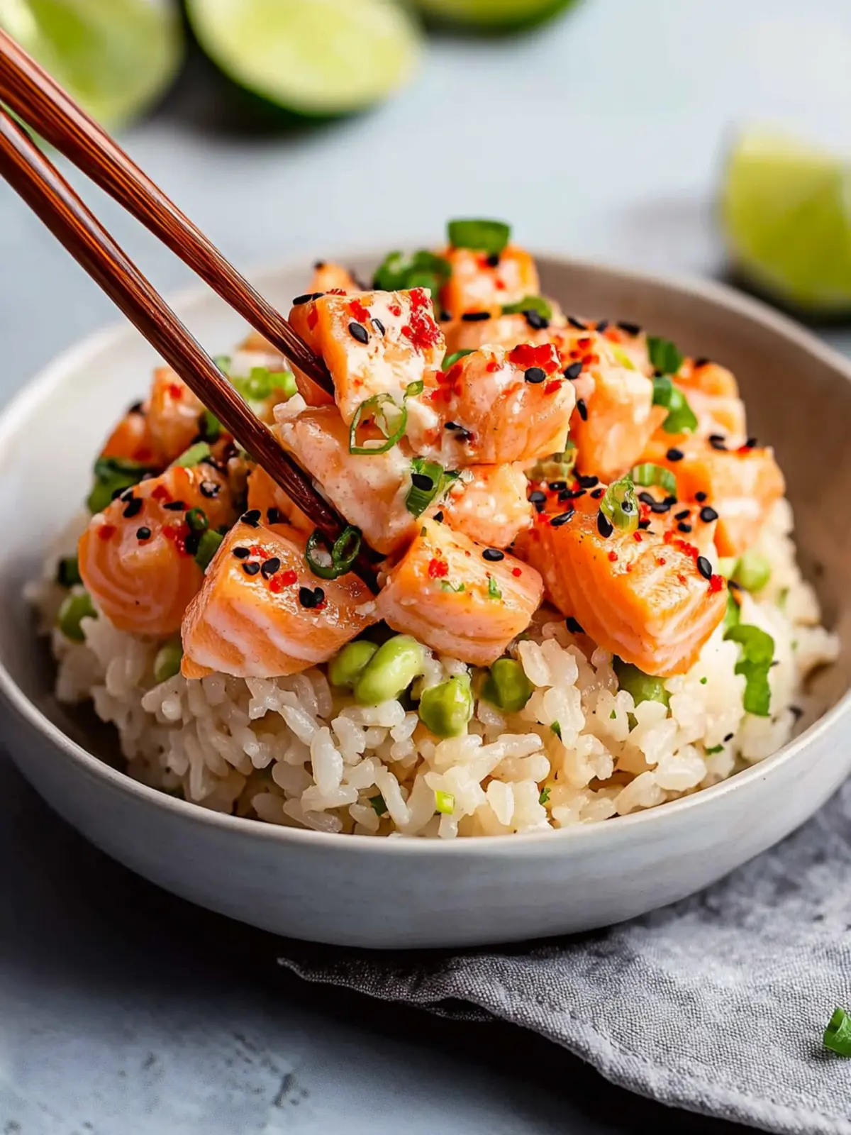 Salmon Crispy Rice: Your New Favorite Sushi-Inspired Snack 4 Salmon Crispy Rice