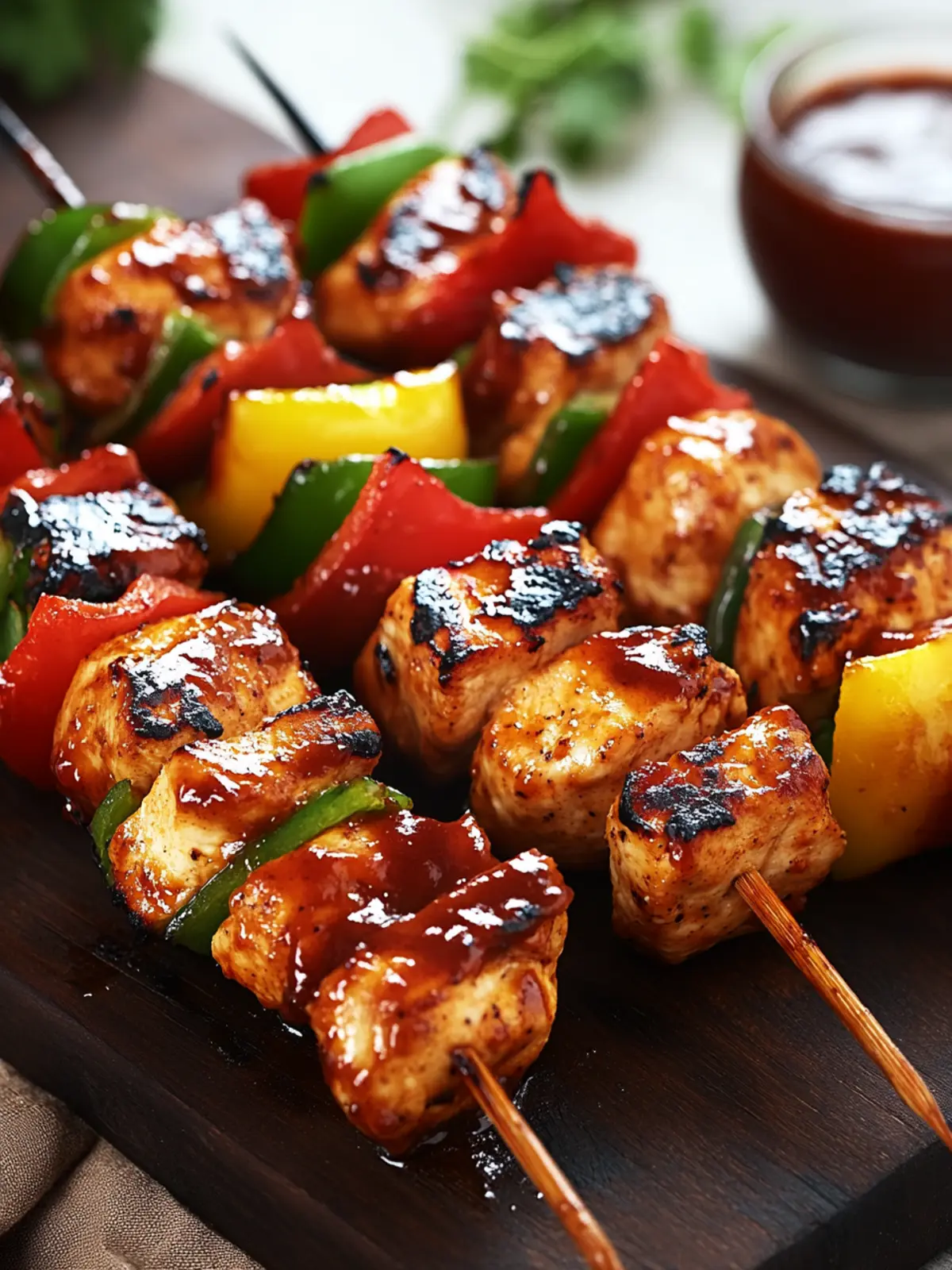 Sweet BBQ Chicken Kebabs for an Unforgettable Flavor Feast 4 Sweet BBQ Chicken Kebabs