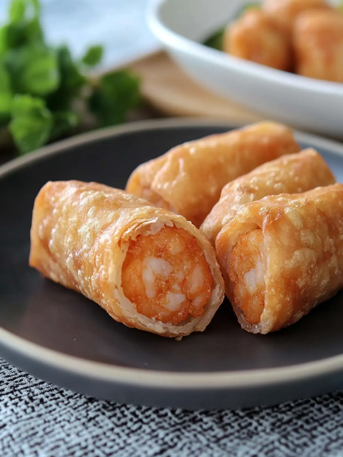 Teochew Crispy Prawn Rolls: Heyzor for Irresistible Taste! 2 Teochew Crispy Prawn Rolls: Heyzor æ½®æ±è¾æ£