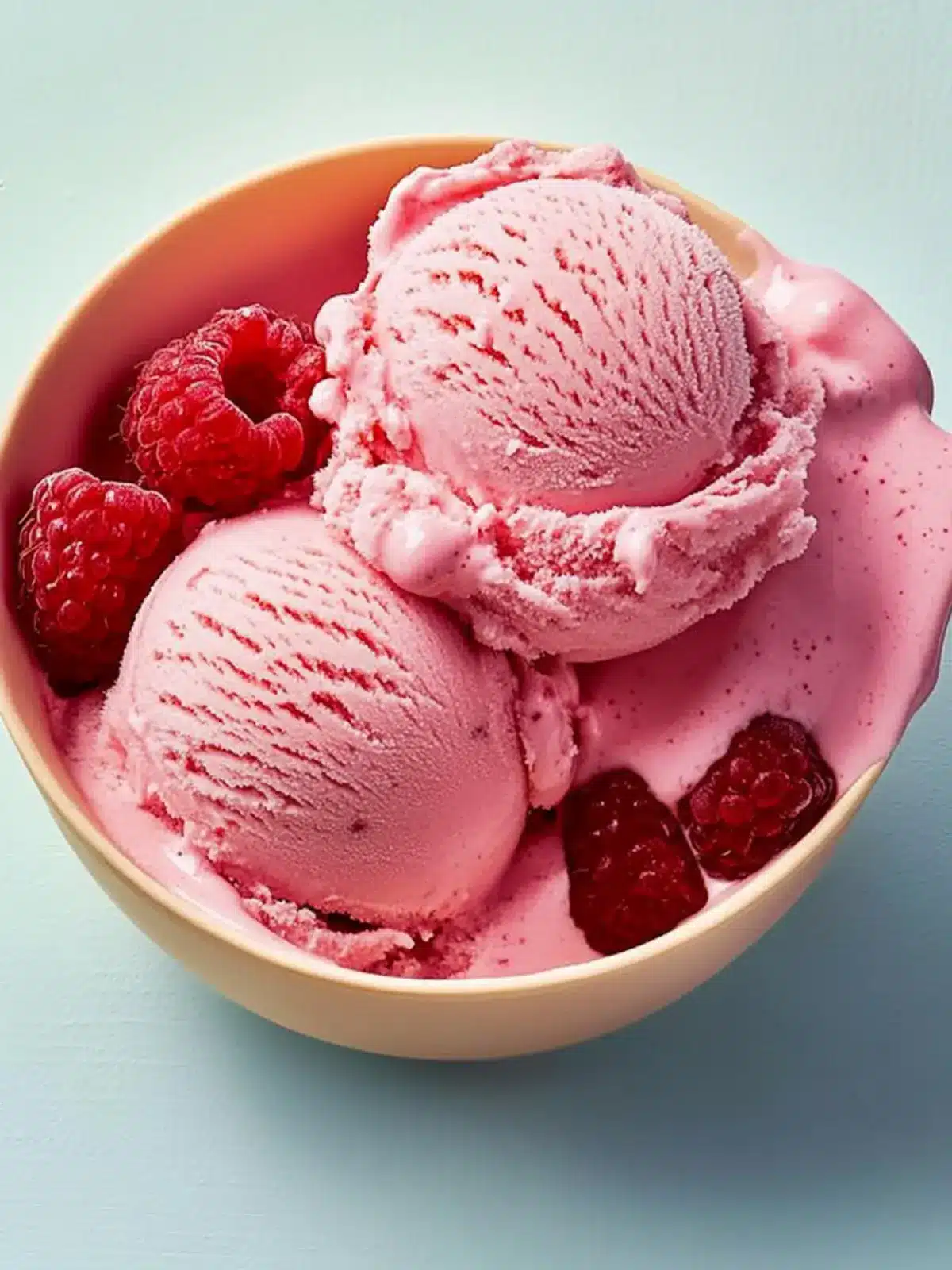 Creamy Raspberry Ice Cream That s Egg-Free and Easy to Make 3 Raspberry Ice Cream