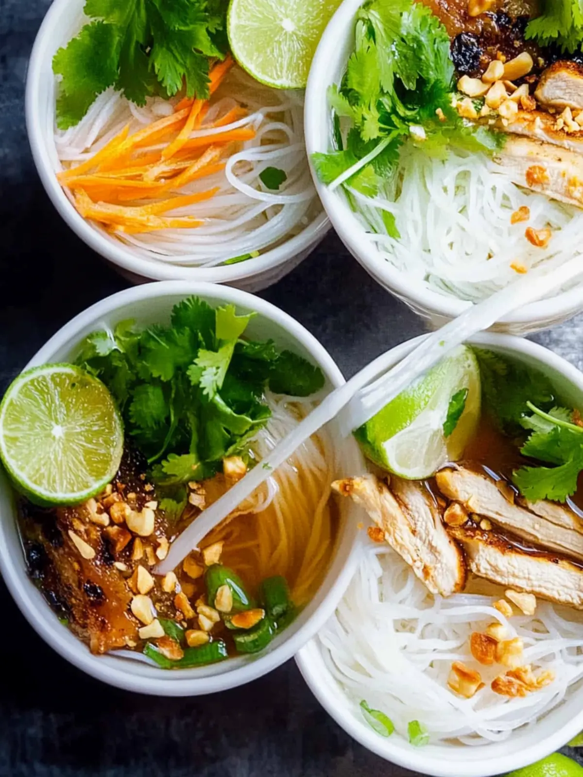 Savory Vietnamese-Style Noodle Bowls with Chicken You ll Adore 3 Vietnamese-Style Noodle Bowls with Chicken