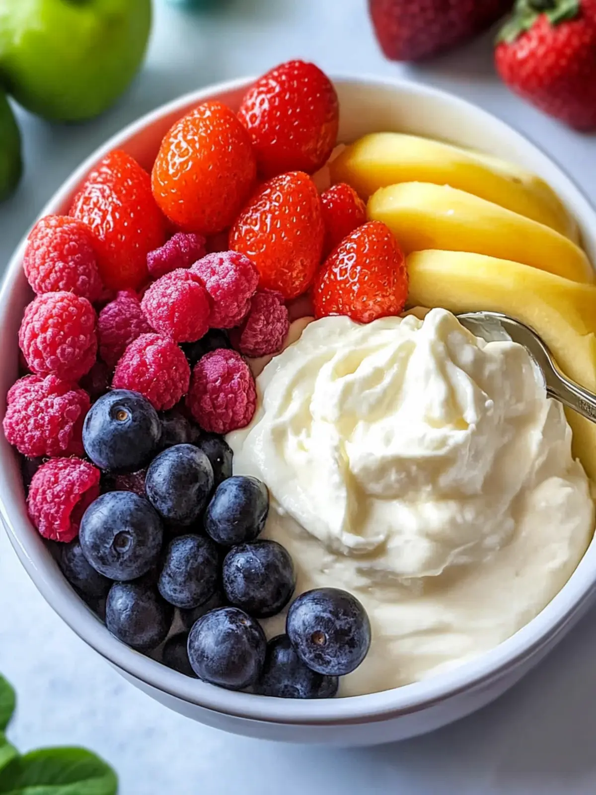 Irresistibly Creamy Fruit Dip: Your New Party Favorite 3 Fruit Dip