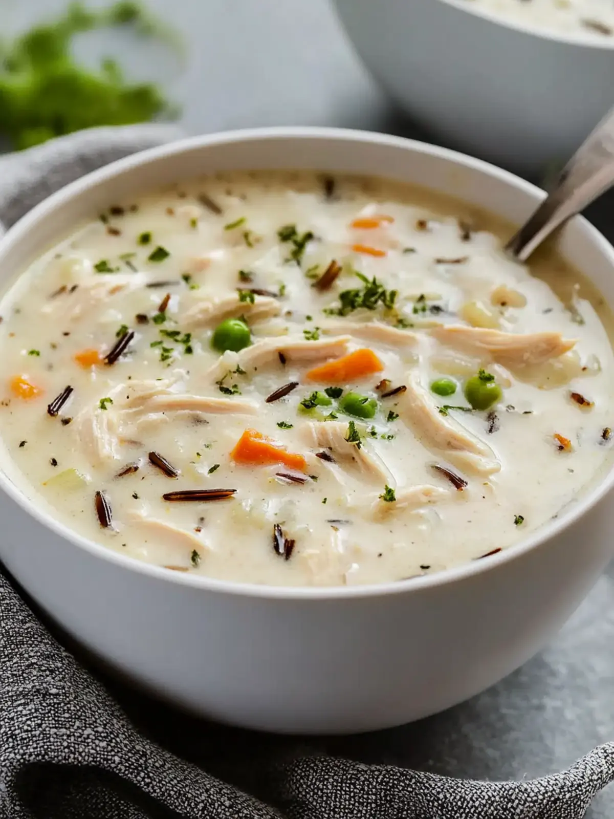 Cozy Up with Creamy Chicken and Wild Rice Soup Tonight 2 Creamy Chicken and Wild Rice Soup