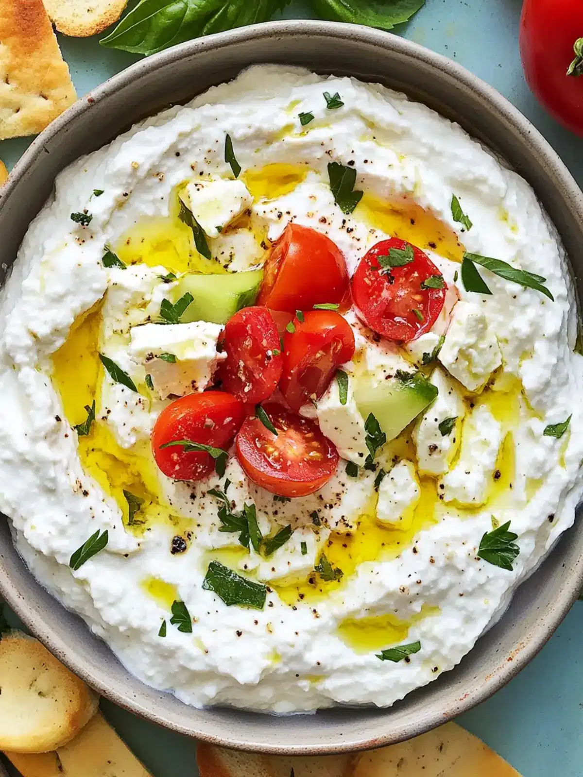 Delicious Greek Feta Dip for Your Next Summer BBQ 2 Greek Feta Dip