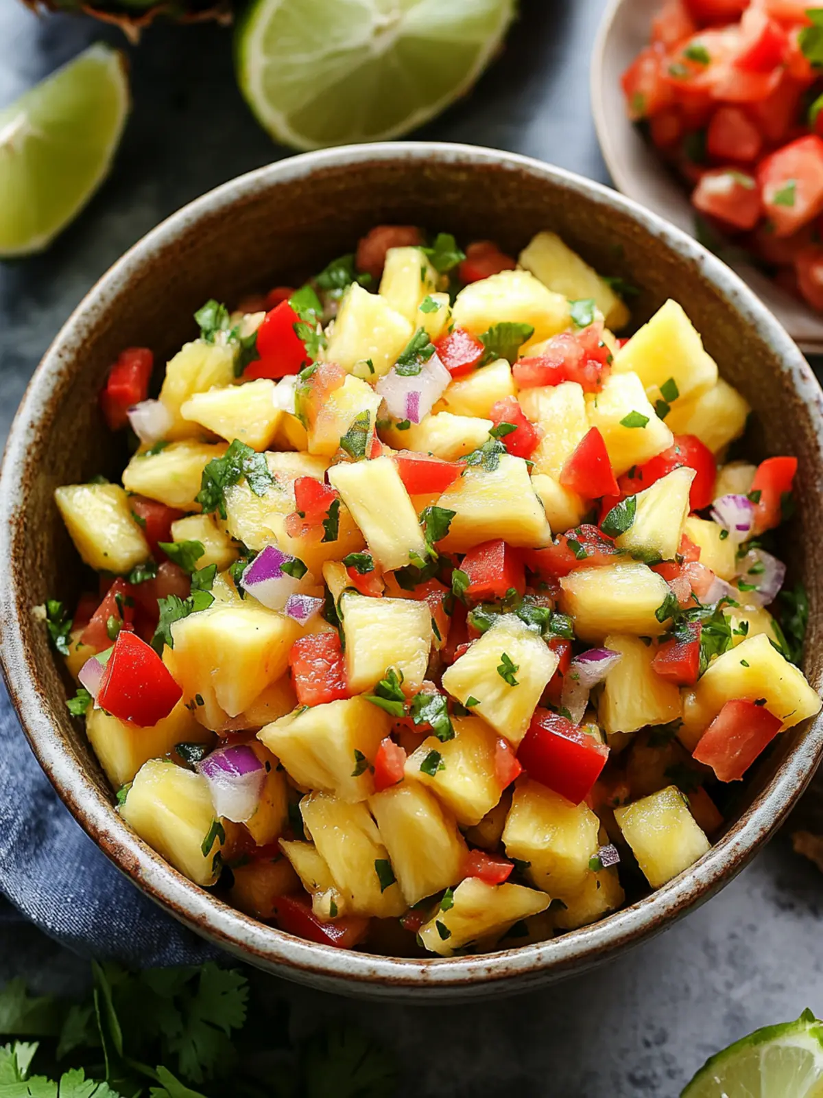 Fresh Pineapple Salsa Recipe for Summer Gatherings 3 Fresh Pineapple Salsa