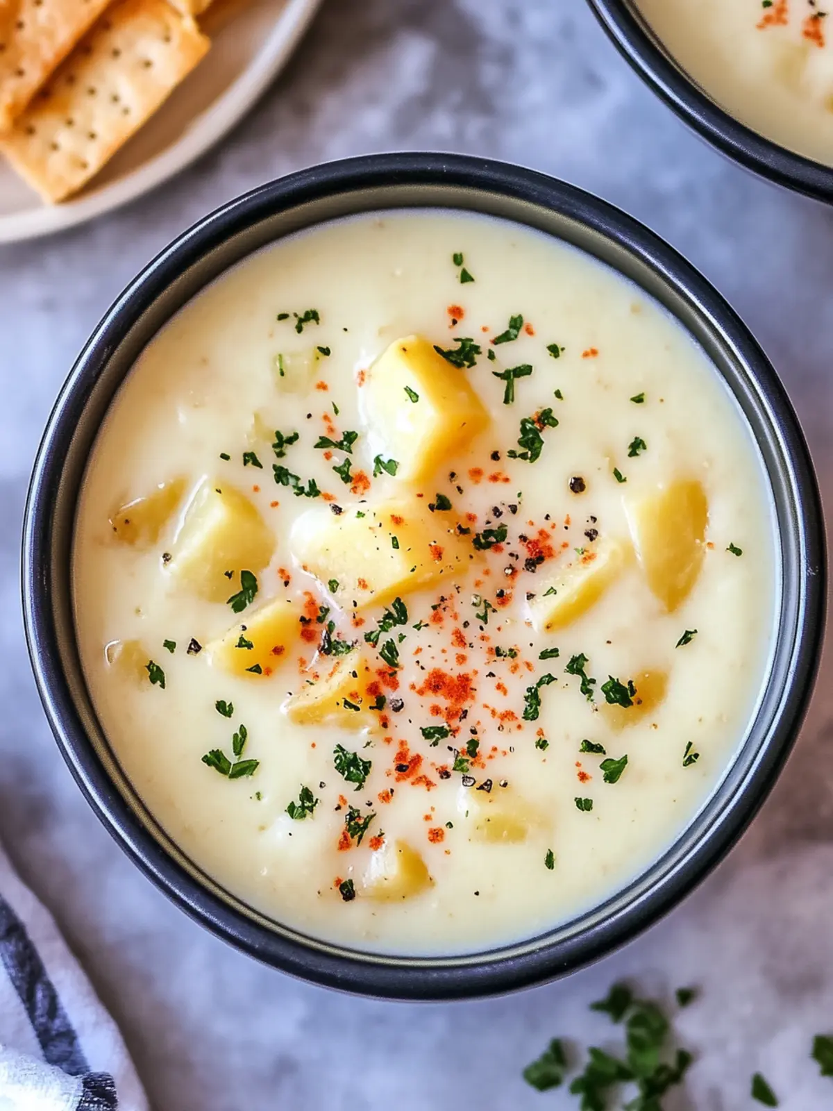 Deliciously Creamy Potato Soup with Cream Cheese to Savor 4 Deliciously Creamy Potato Soup with Cream Cheese