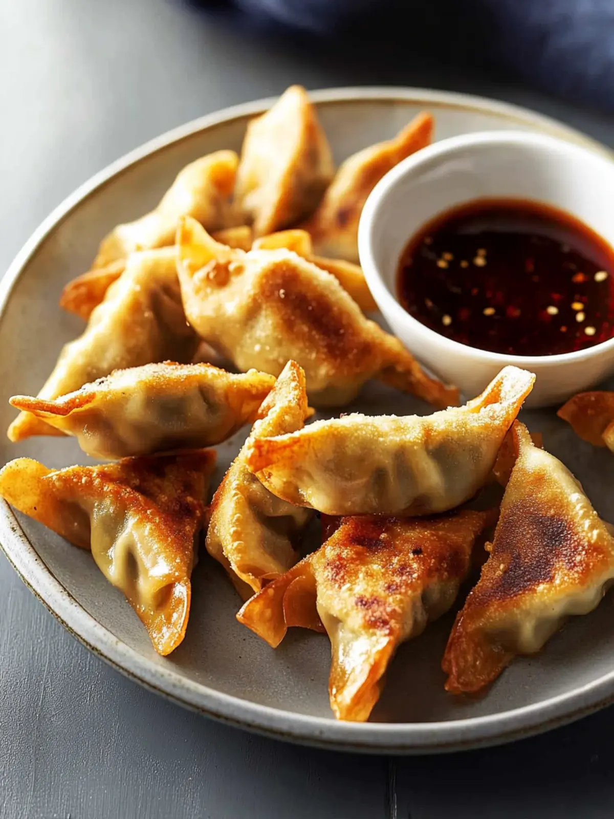 Baked Pot Stickers with Dipping Sauce for Guilt-Free Comfort 2 Baked Pot Stickers with Dipping Sauce