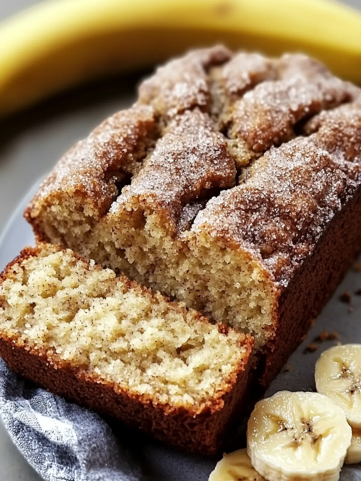 Snickerdoodle Banana Bread: Sweet Cinnamon Bliss Awaits 3 Snickerdoodle Banana Bread