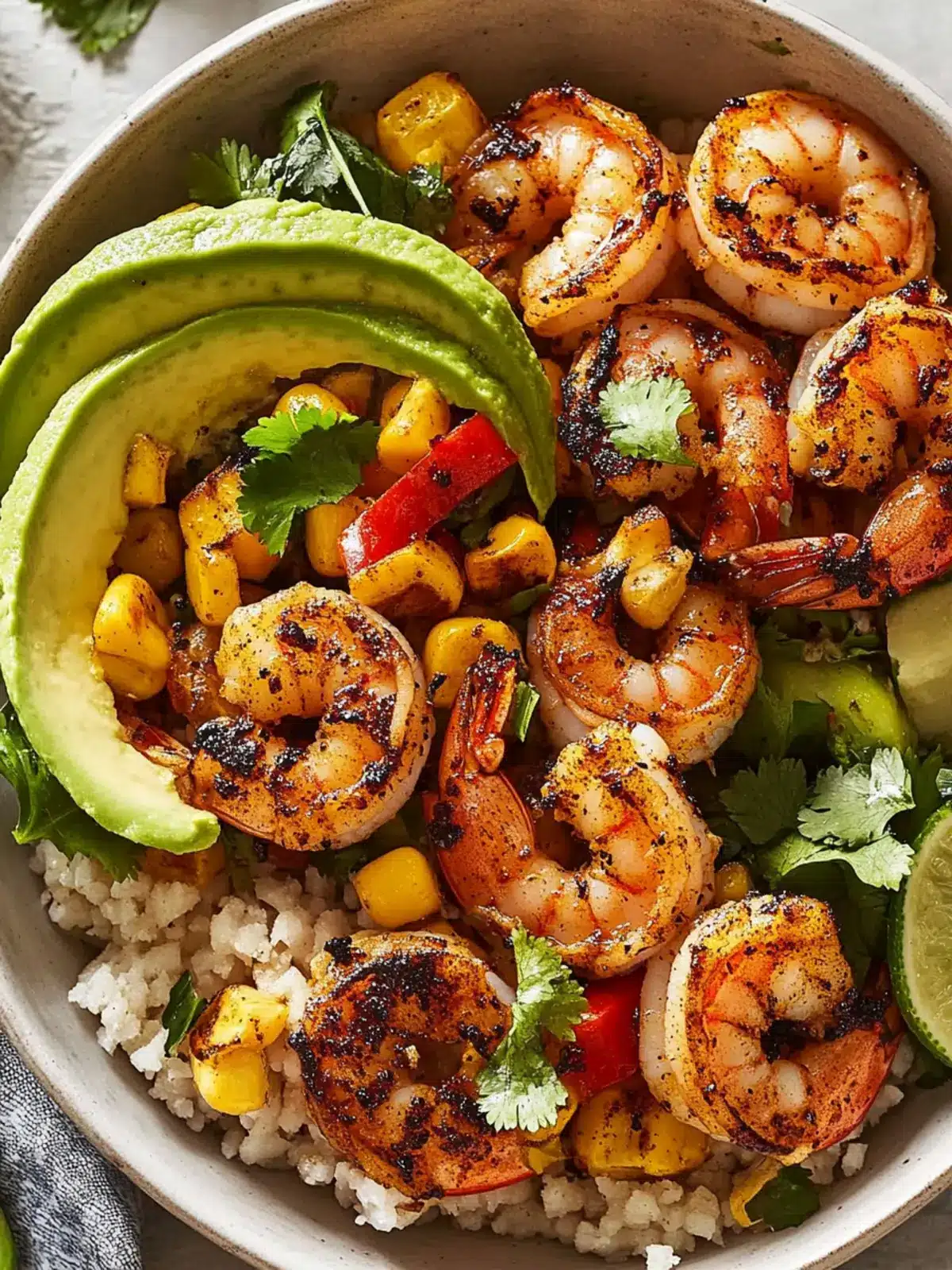 Savor Homemade Blackened Shrimp Bowls for Easy Healthy Meals 3 Blackened Shrimp Bowls