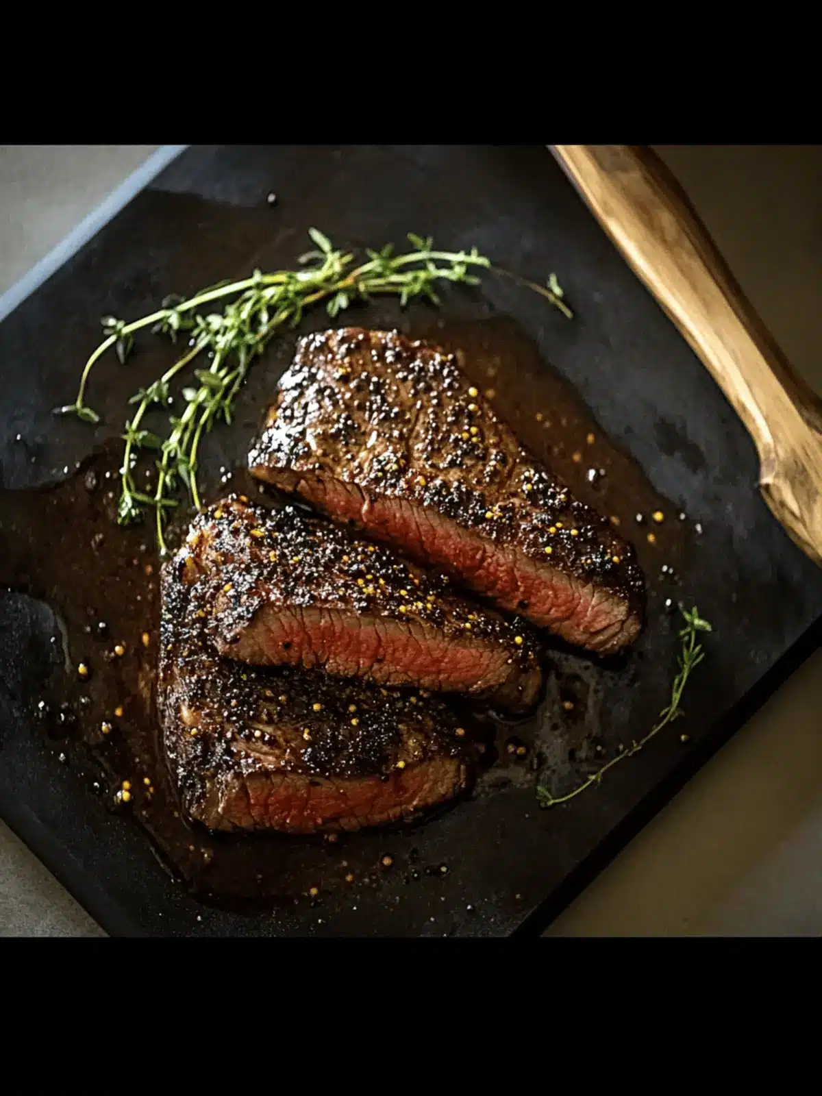 Molasses & Pepper Crusted Steak That Will Wow Your Taste Buds 3 Molasses & Pepper Crusted Steak