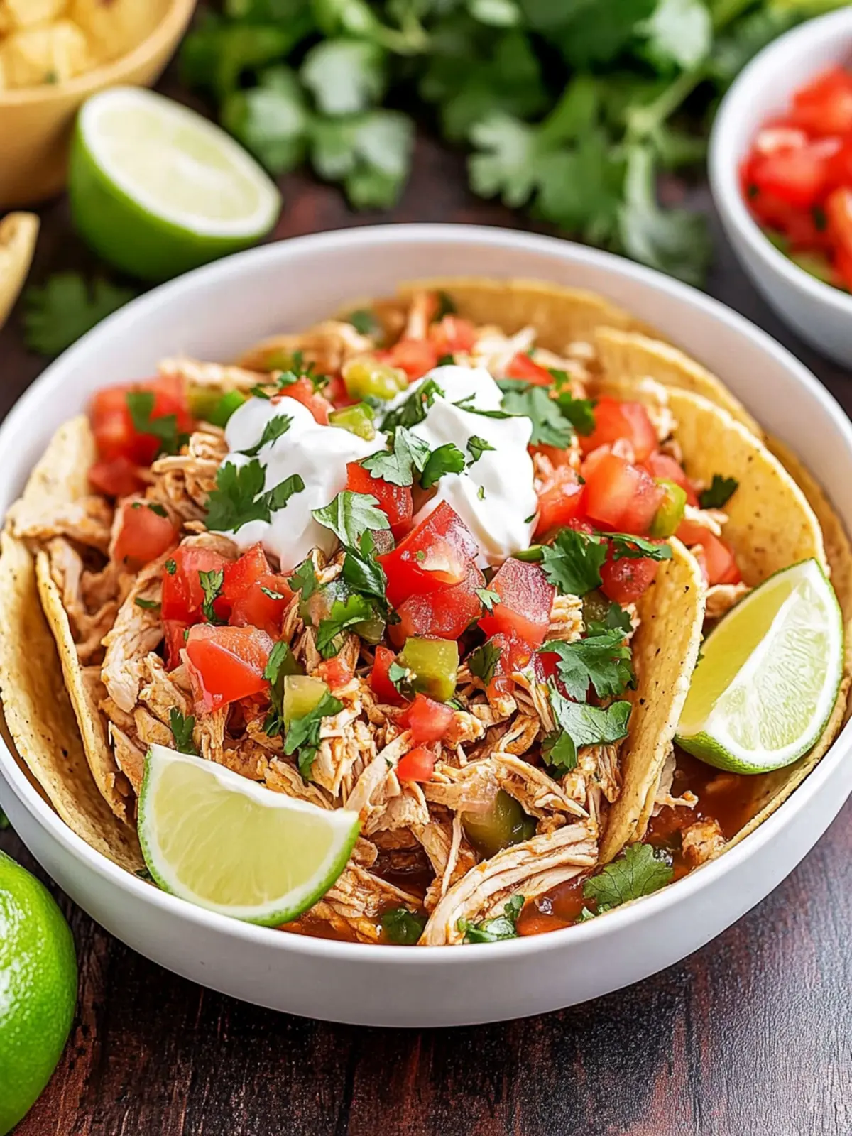 Mouthwatering Slow Cooker Mexican Shredded Chicken for Tacos 2 Slow Cooker Mexican Shredded Chicken