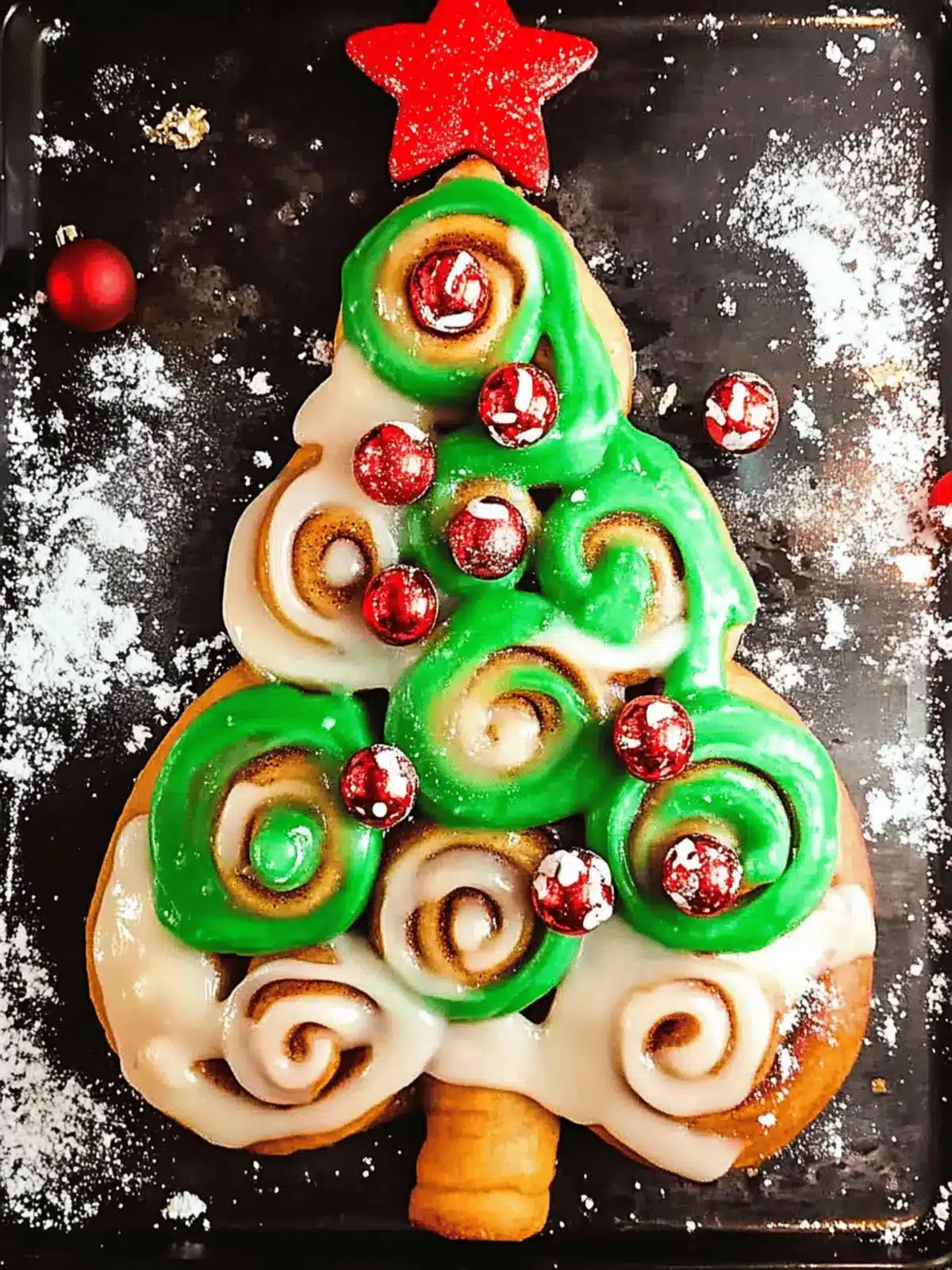 Create an Easy Cinnamon Roll Christmas Tree for a Magical Morning 3 Easy Cinnamon Roll Christmas Tree for Christmas Morning