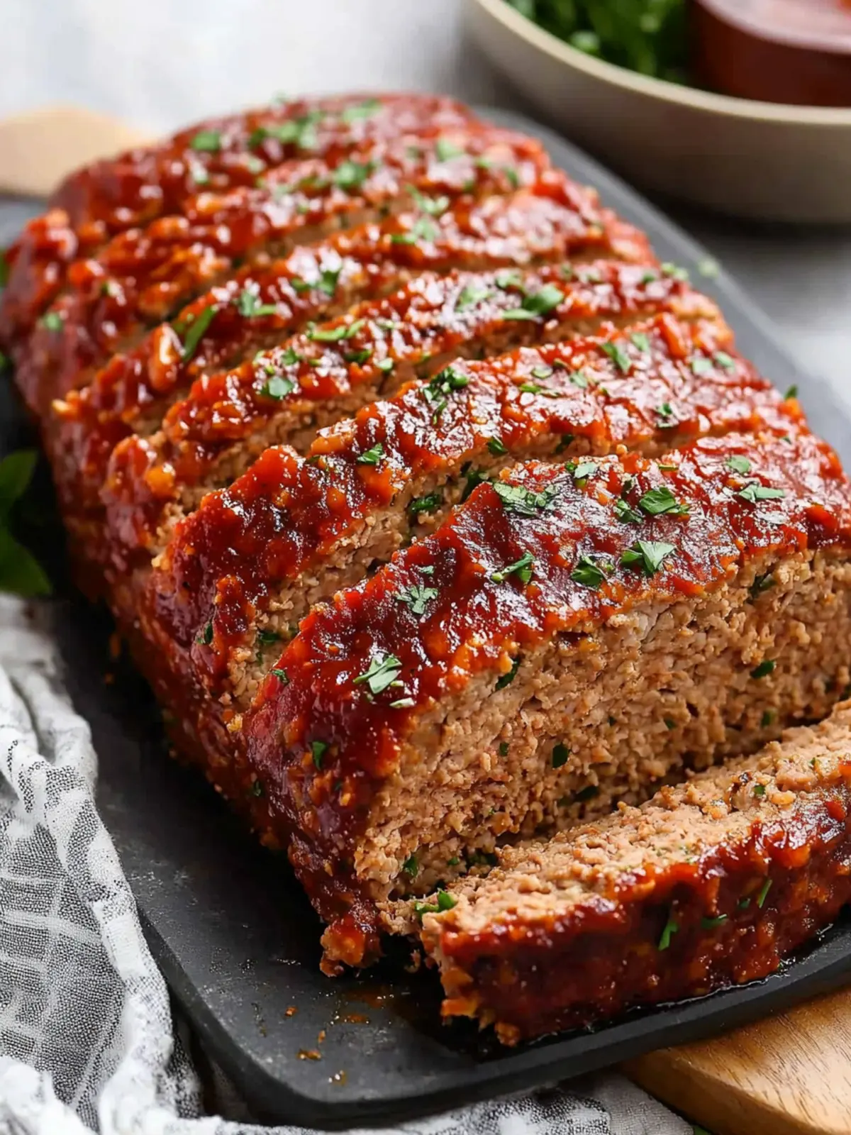Savory Easy Turkey Meatloaf with Zesty Glaze You ll Love 4 Easy Turkey Meatloaf