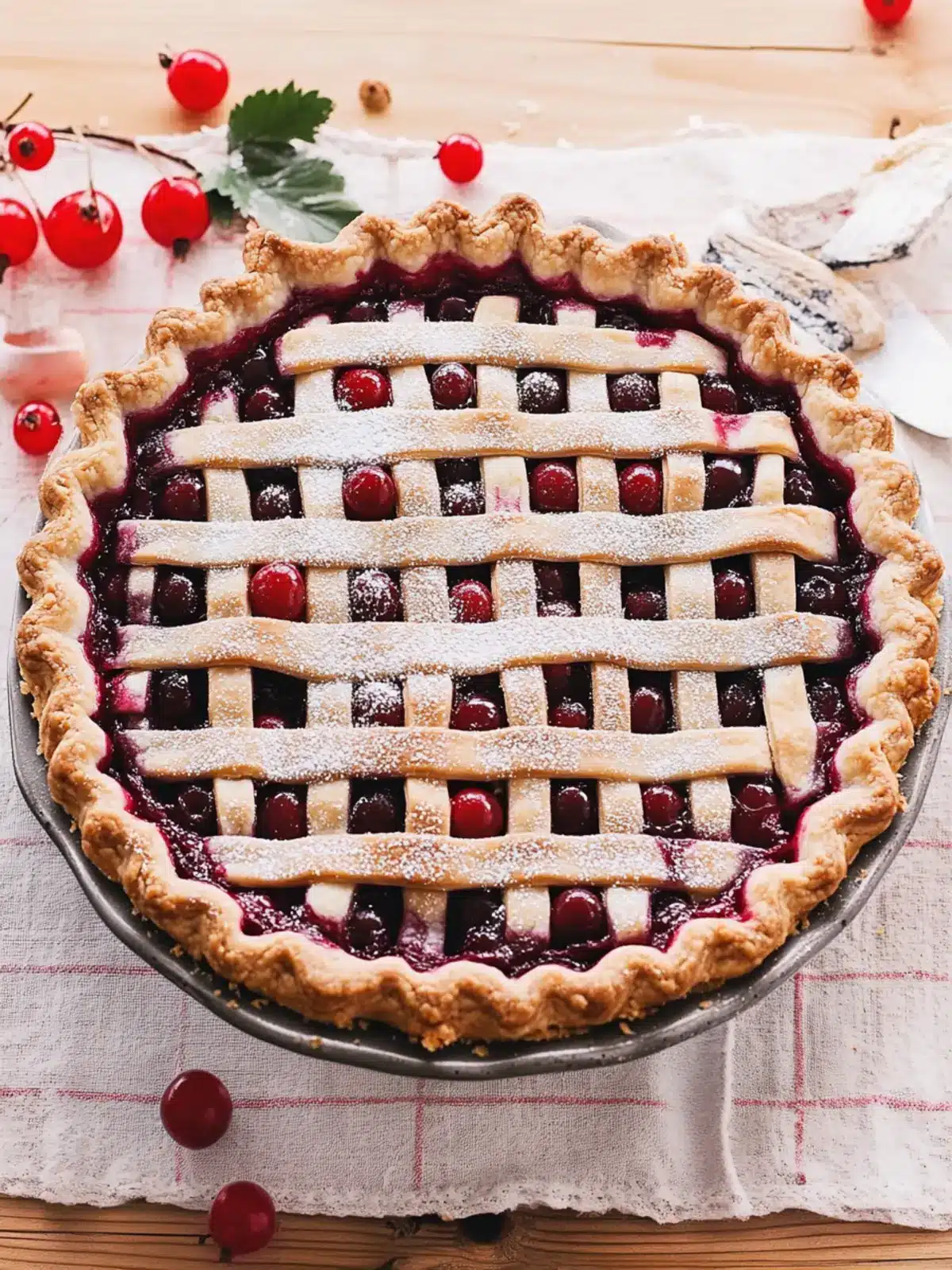 Delicious Partridgeberry Pie: A Tart Red Berry Delight 2 Partridgeberry Pie (Tart Red Berry Dessert)