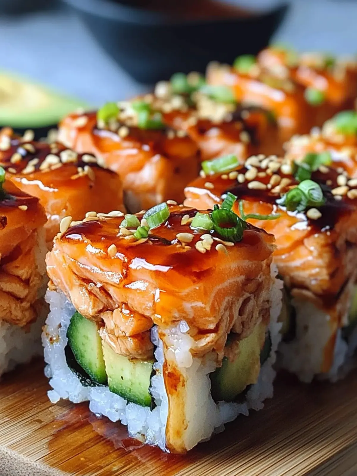 Delicious Spicy Salmon Sushi Bake: Comfort Food Reimagined 3 Spicy Salmon Sushi Bake