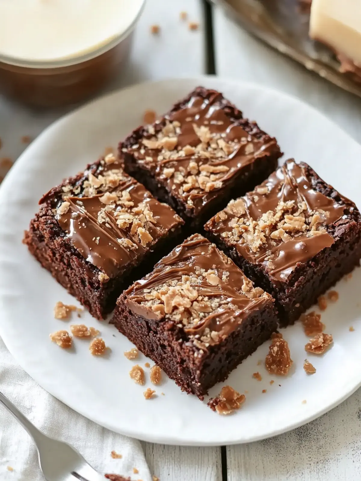 Easy Samoa Brownies: Indulge in a Sweet Chocolate Twist 2 Easy Samoa Brownies