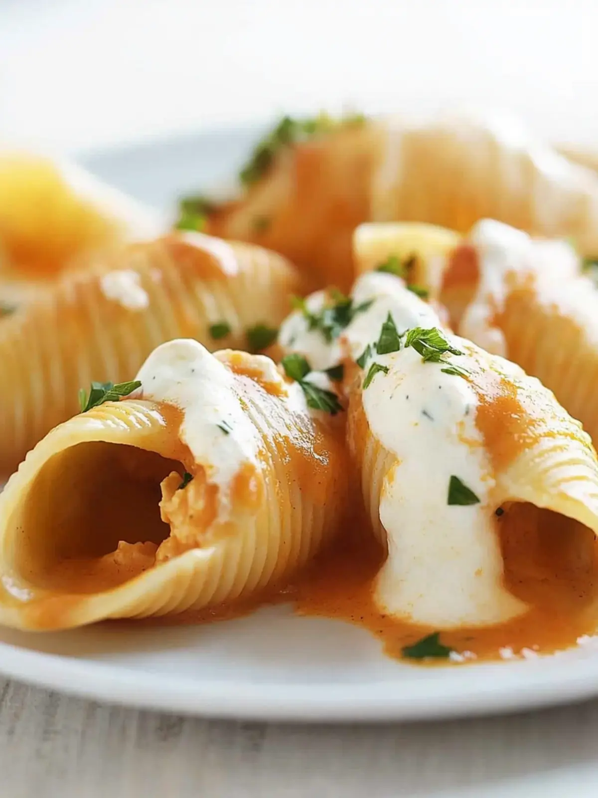 Satisfy Your Cravings with Buffalo Chicken Stuffed Shells 3 Buffalo Chicken Stuffed Shells