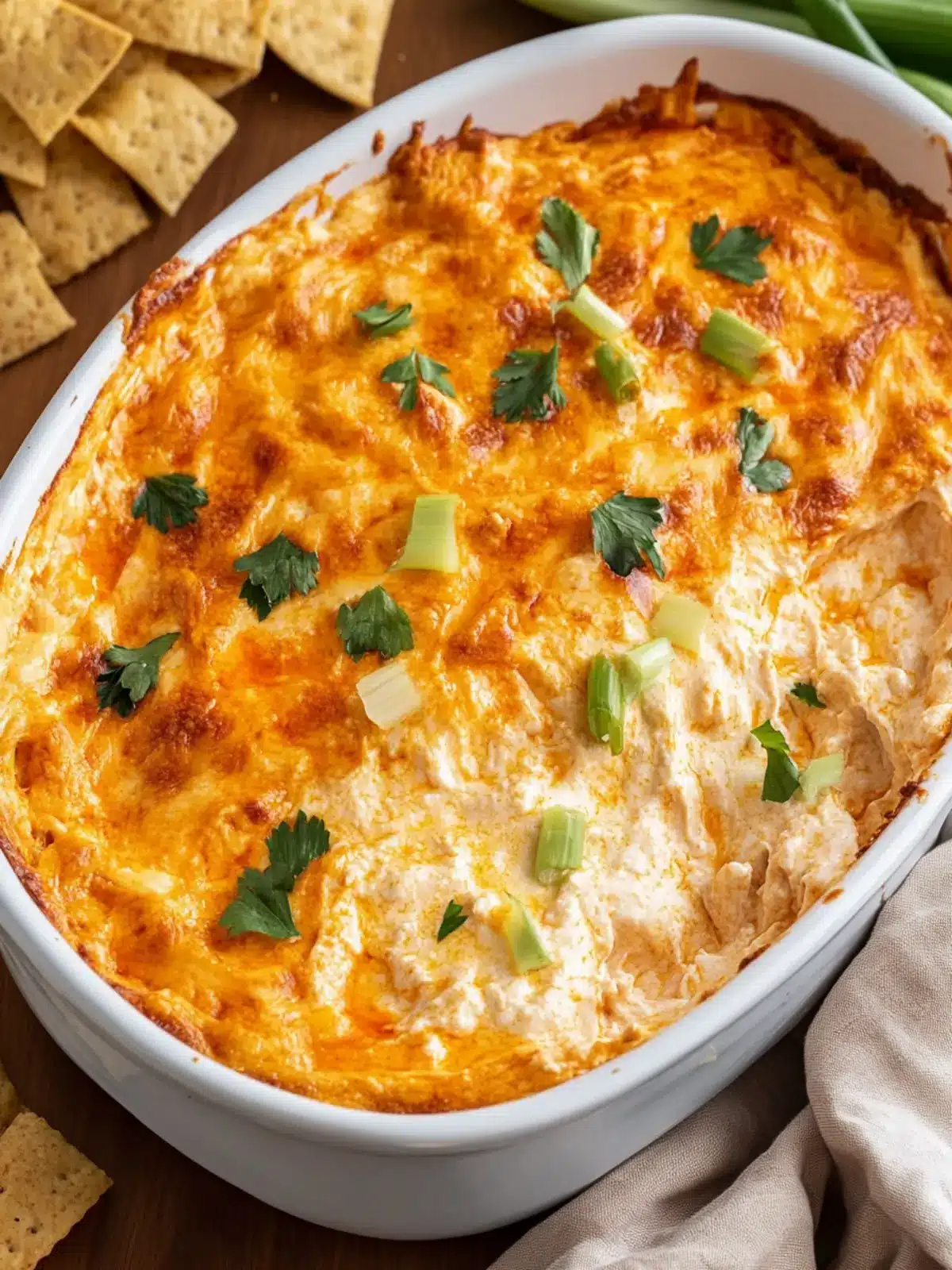 Creamy Buffalo Chicken Dip Bake That Everyone Will Love 4 Buffalo Chicken Dip Bake