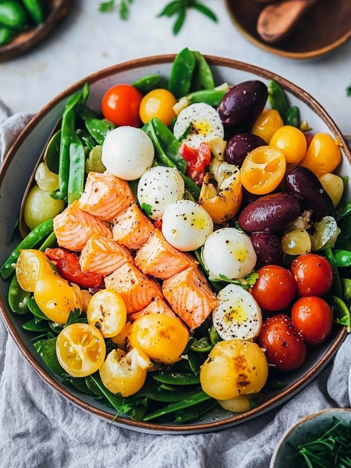 Delicious Salmon Nicoise Salad for Stress-Free Weeknight Meals 3 Salmon Nicoise Salad