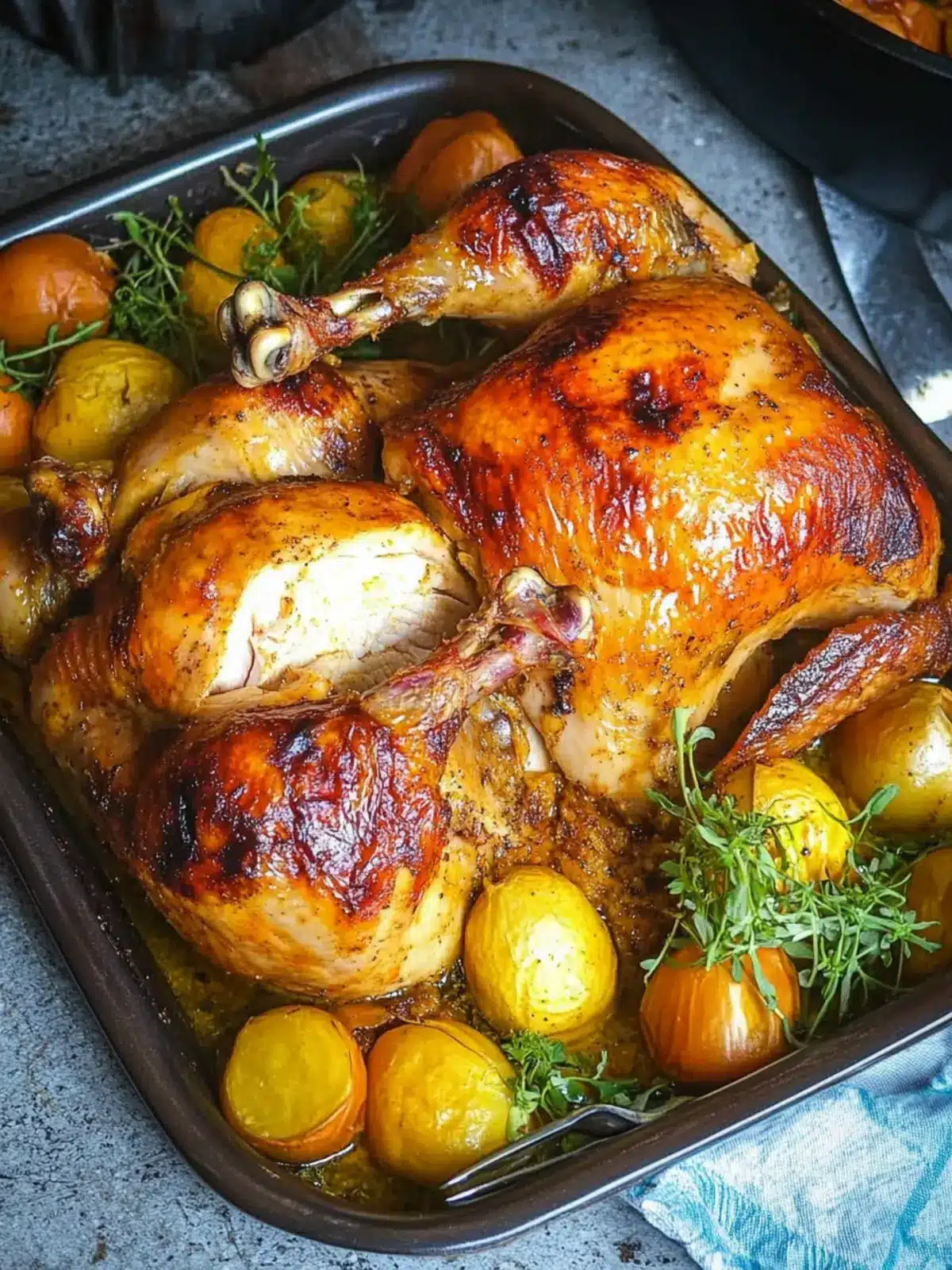 Buffalo Roast Chicken with a Spicy Butter Glaze Delight 3 Buffalo Roast Chicken