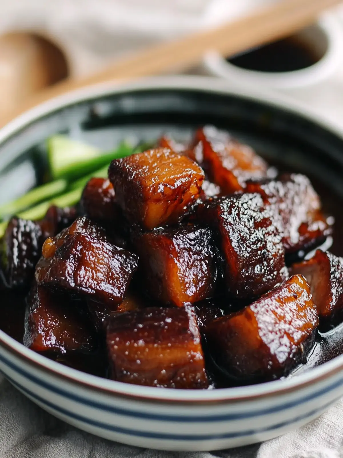 Savory Braised Pork Belly with Meigan Cai: Celebrate in Style 2 Braised Pork Belly with Meigan Cai (æ¢
å¹²èçè)