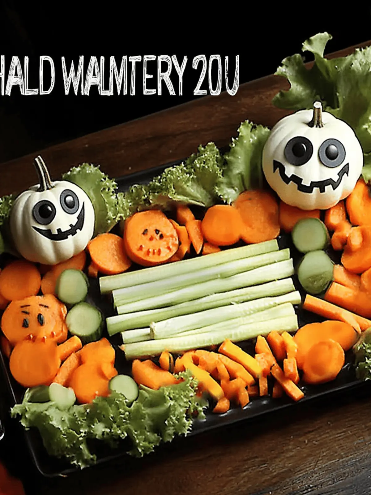 Spooky Halloween Veggie Tray Appetizer Trio Recipe to Impress! 2 Halloween Veggie Tray Appetizer Trio Recipe