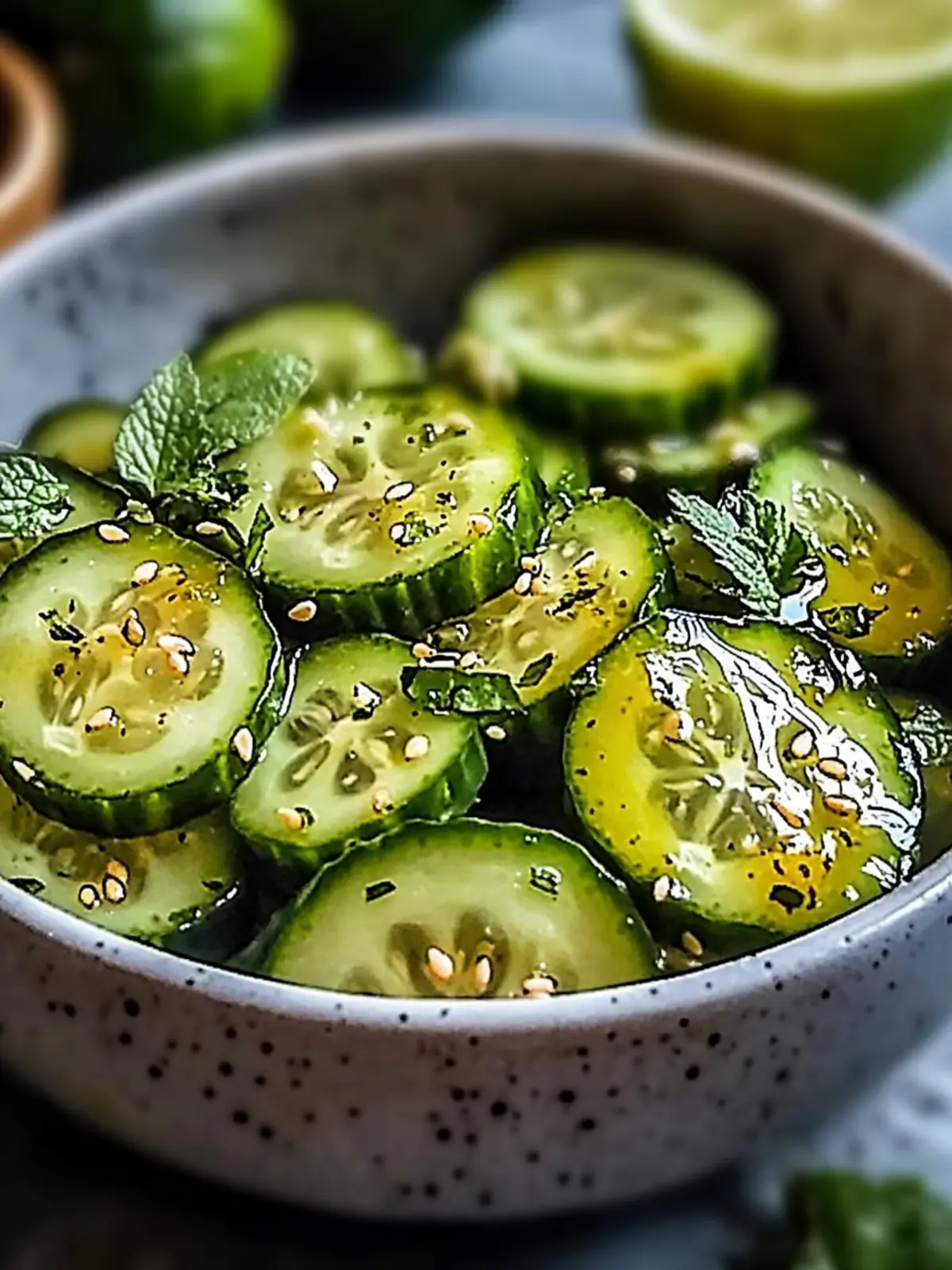 Sweet & Zesty Honey Lime Cucumber Salad: A Refreshing Delight! 2 Honey Lime Cucumber Salad: A Refreshing Delight Awaits!