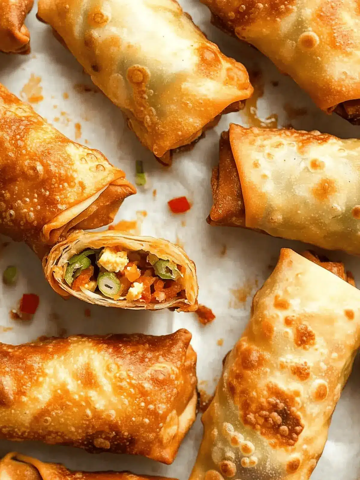 Air Fryer Egg Rolls: Crispy & Healthy Snack Delight 2 Air Fryer Egg Rolls