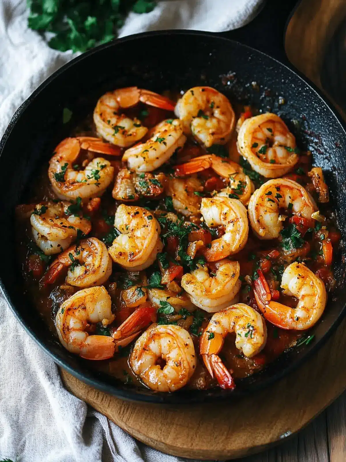 Irresistible Spicy Garlic Shrimp Skillet in 20 Minutes 2 Spicy Garlic Shrimp Skillet