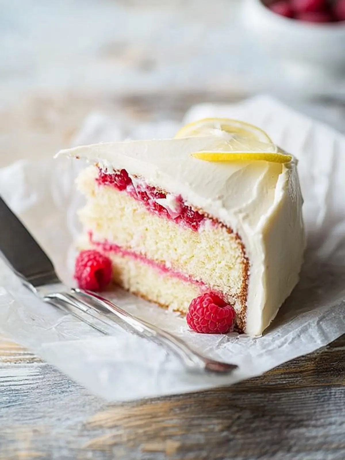 Raspberry Cake with Lemon Buttercream: A Sweet Delight to Share 2 Raspberry Cake with Lemon Buttercream