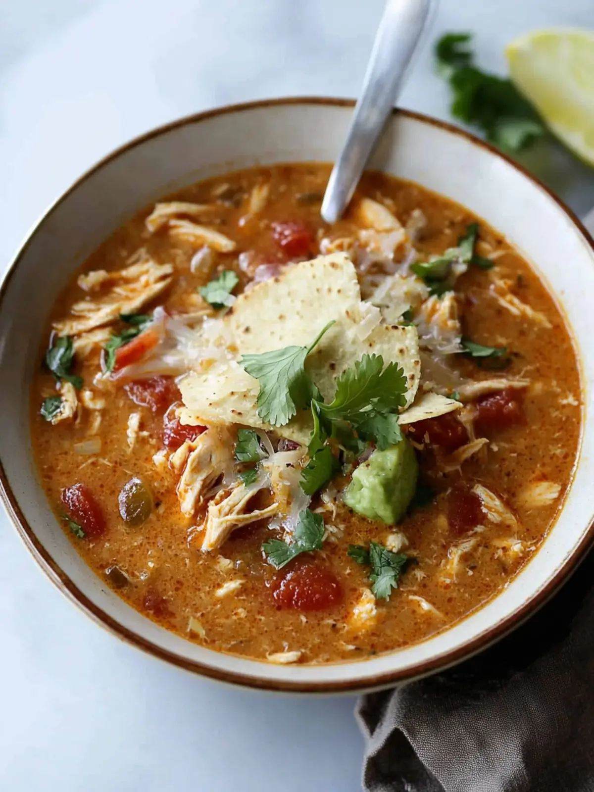 Hearty Chicken Tortilla Soup II for Cozy Nights In 2 Chicken Tortilla Soup II