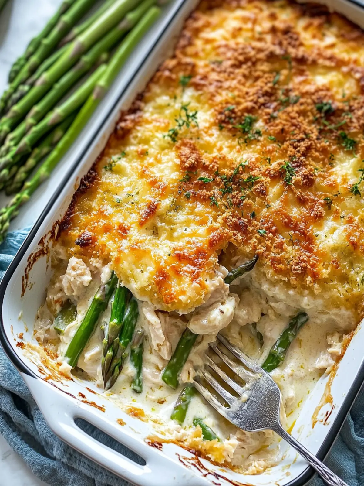 Creamy Asparagus and Chicken Casserole for Cozy Dinners 4 Asparagus and Chicken Casserole