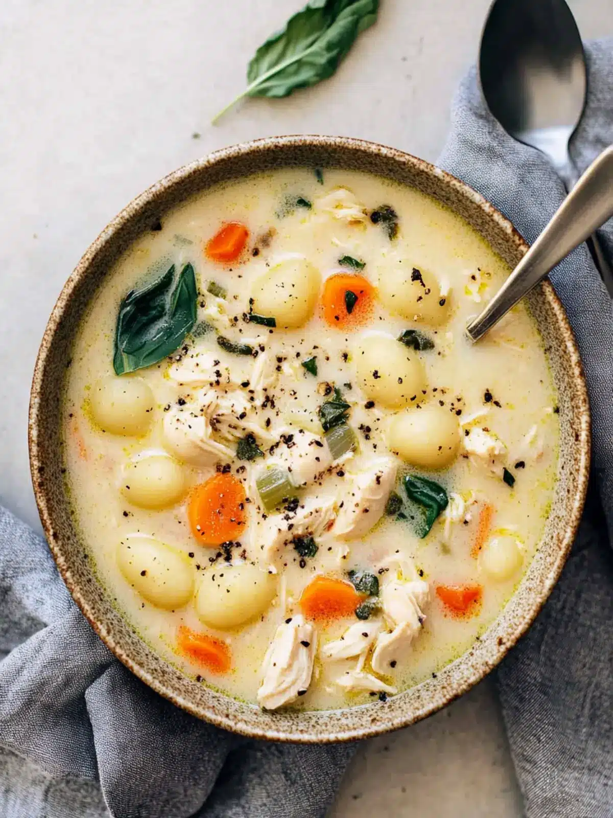 Cozy Up with Creamy Crockpot Chicken Gnocchi Soup Delight 2 Crockpot Chicken Gnocchi Soup