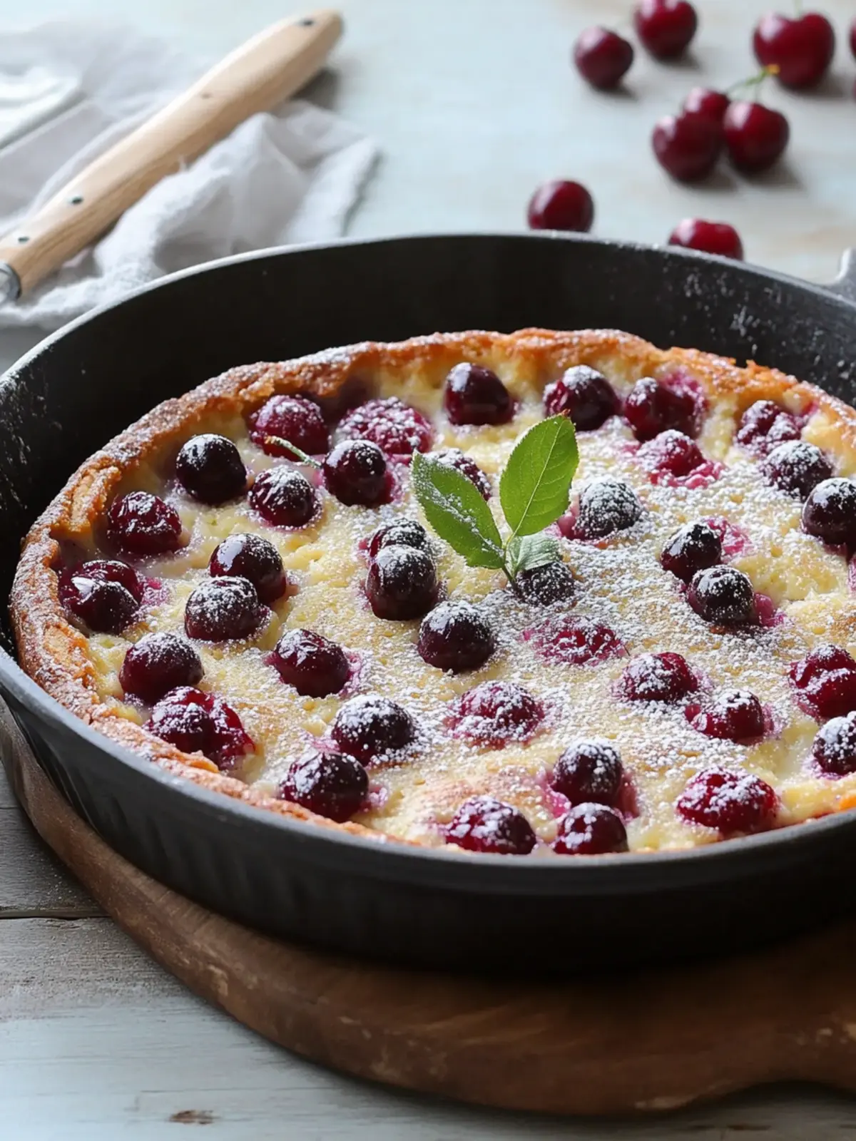 Cherry Clafoutis: Quick, Rich Dessert for Any Occasion 2 Cherry Clafoutis