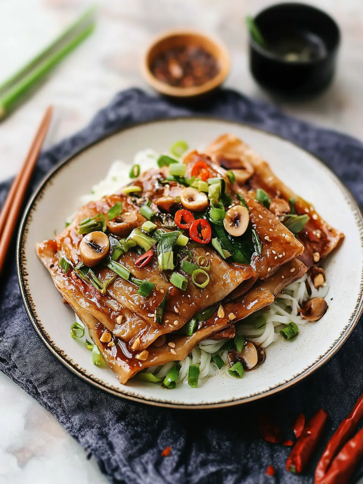 Savory Chinese Vegetarian Duck (ç´ é¸) for Festive Feasts 4 Chinese Vegetarian Duck (ç´ é¸)