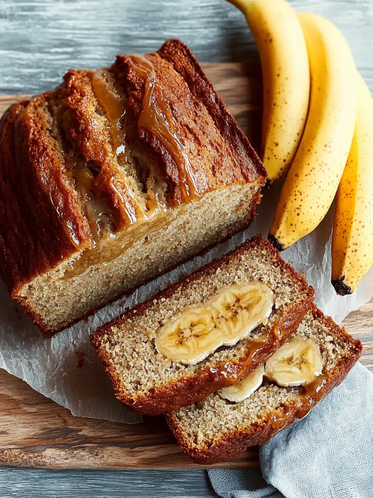 Moist & Lush Sour Cream Banana Bread with Caramelized Top Delight 2 Moist & Lush Sour Cream Banana Bread with Caramelized Top