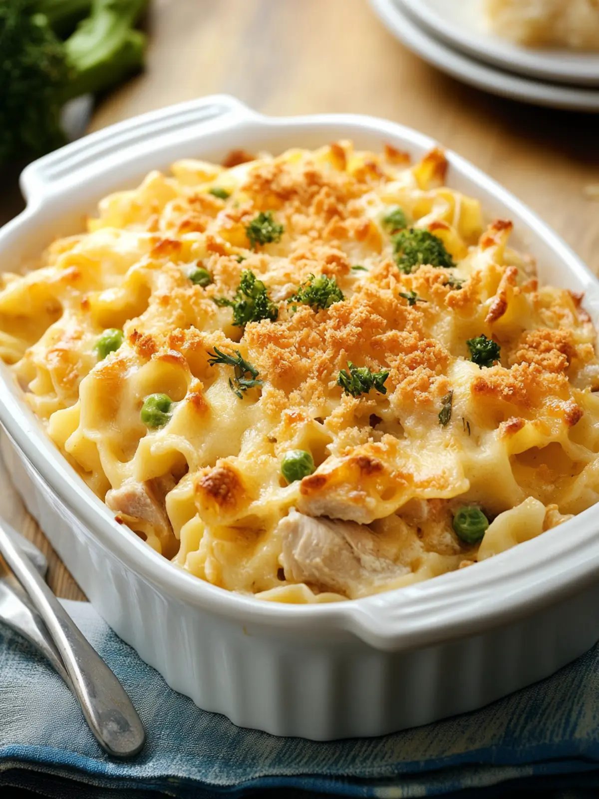 Creamy Tuna Casserole: The Ultimate Comfort Food Dish 4 Tuna Casserole (Baked Tuna and Noodle Dish)