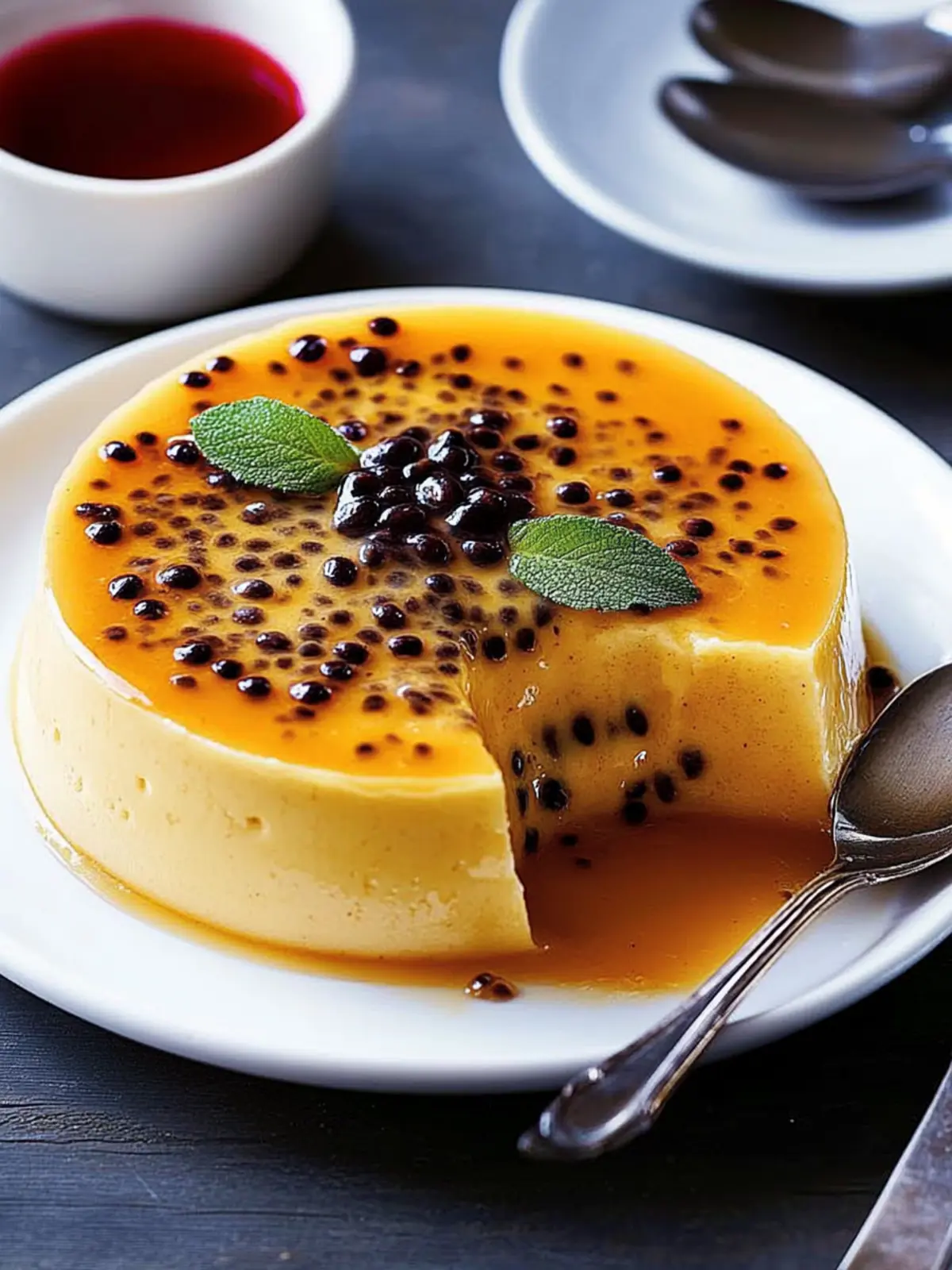 Decadent Passionfruit Creme Caramel to Wow Your Guests 4 Passionfruit creme caramel