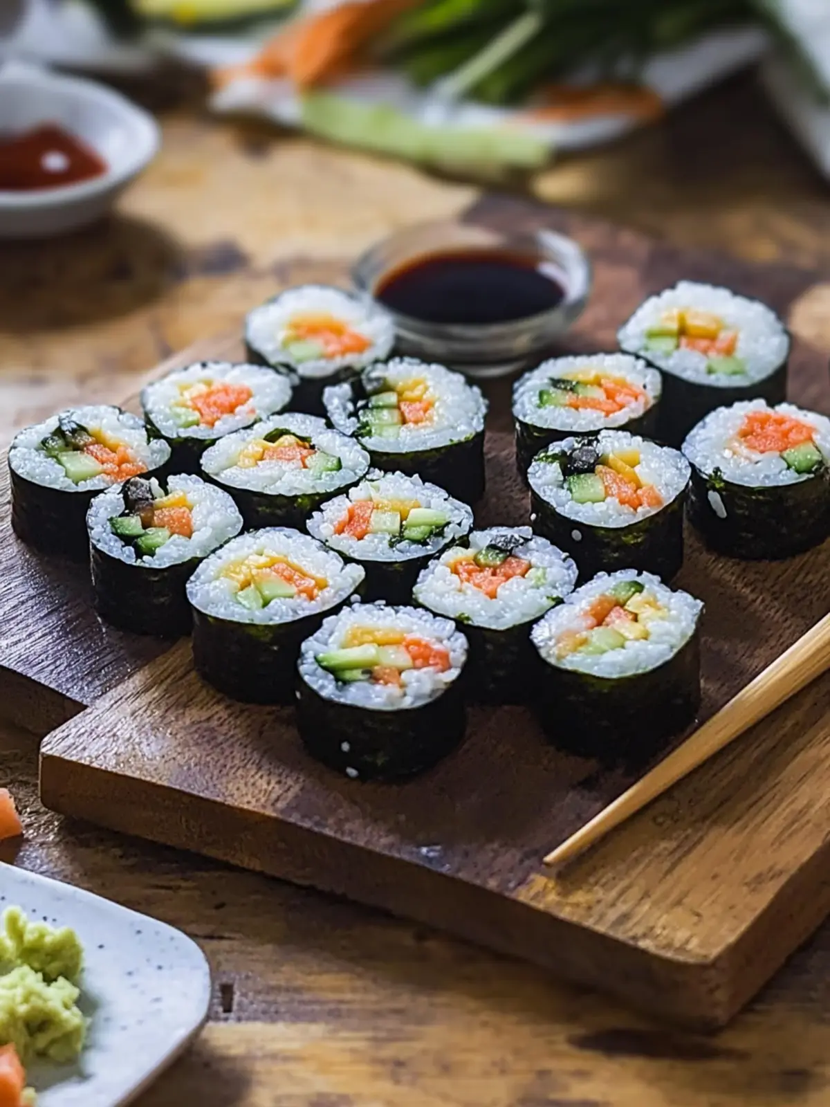 Delicious Homemade Gimbap: A Fresh Twist on a Classic Wrap 4 Gimbap