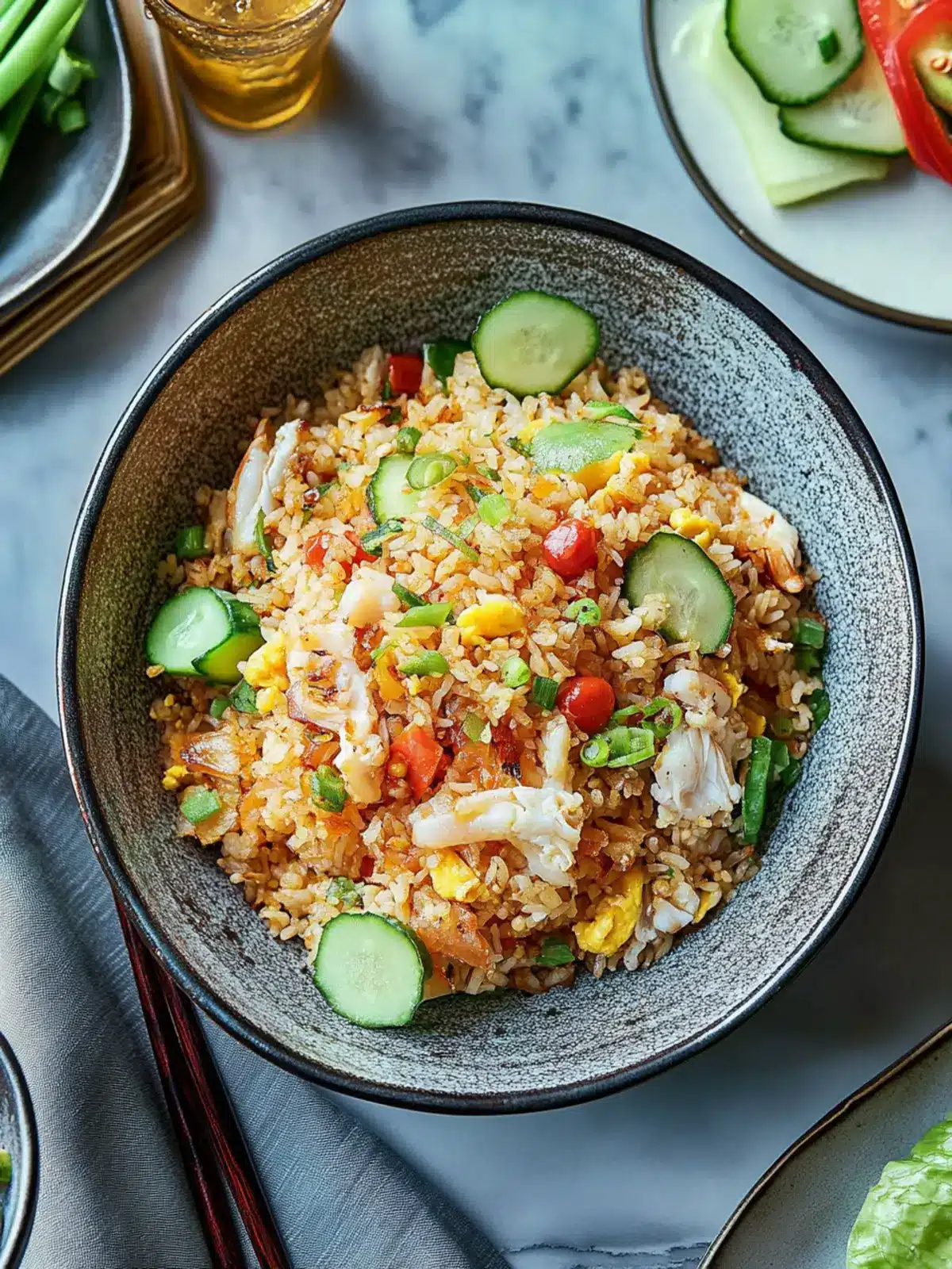Delicious XO Crab Fried Rice for a Quick Gourmet Meal 4 XO crab fried rice
