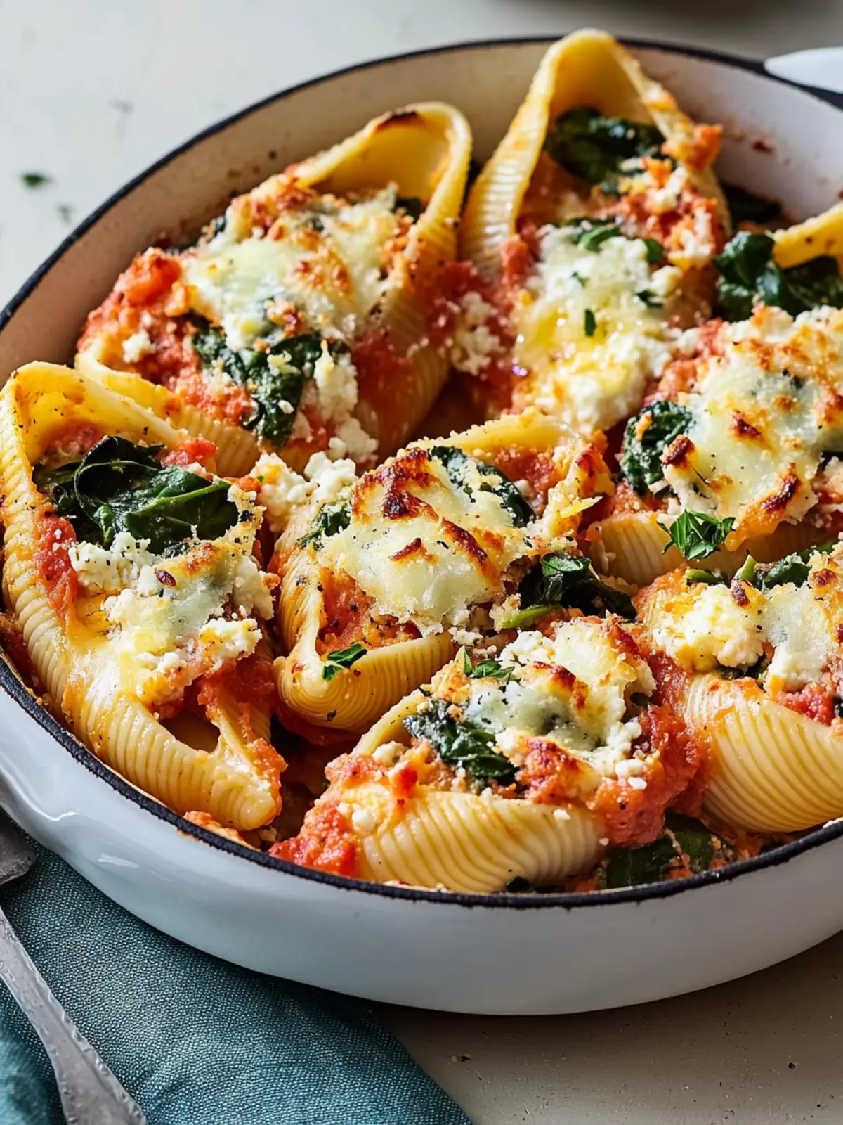 Pumpkin Spinach and Ricotta Stuffed Shells for Cozy Family Nights 4 Pumpkin Spinach And Ricotta Stuffed Shells