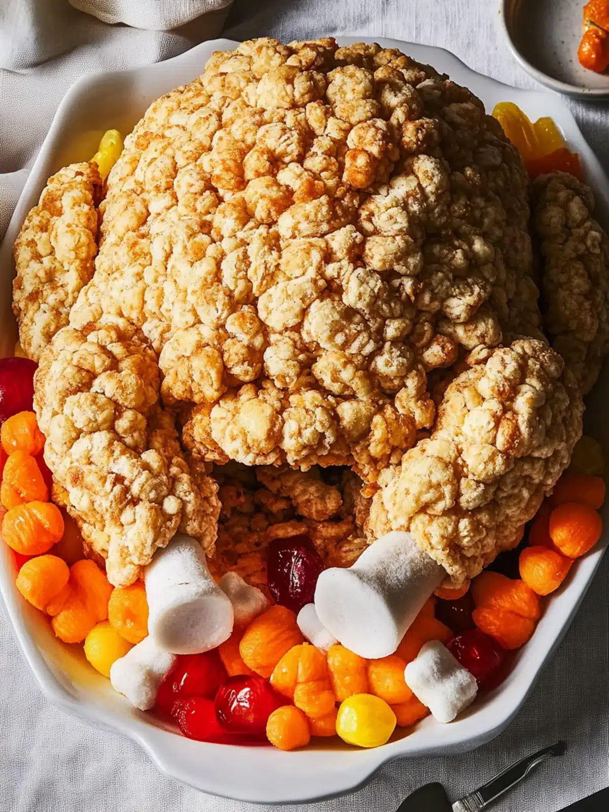 Krispie Turkey: The Ultimate No-Bake Thanksgiving Showstopper 3 Krispie Turkey
