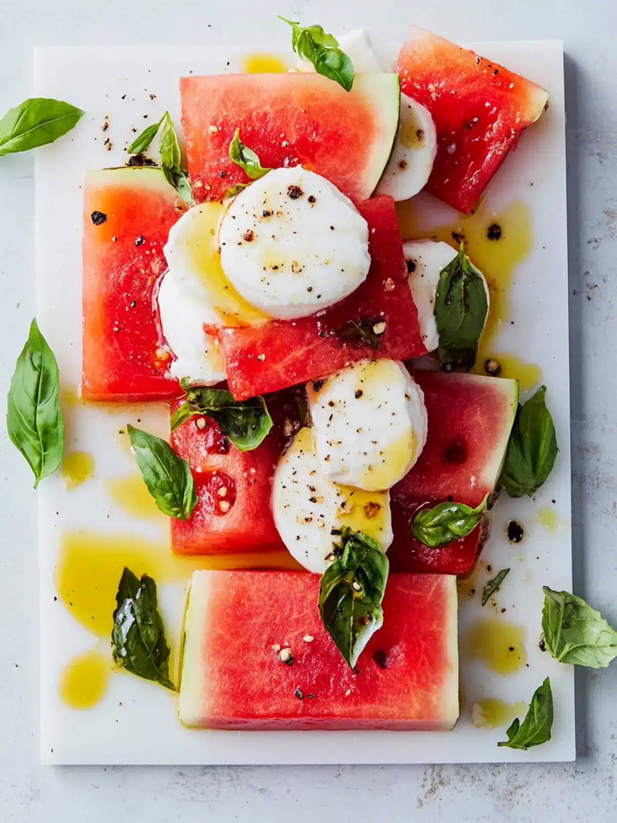 Watermelon Caprese Salad: Your Refreshing Summer Delight 2 Watermelon Caprese