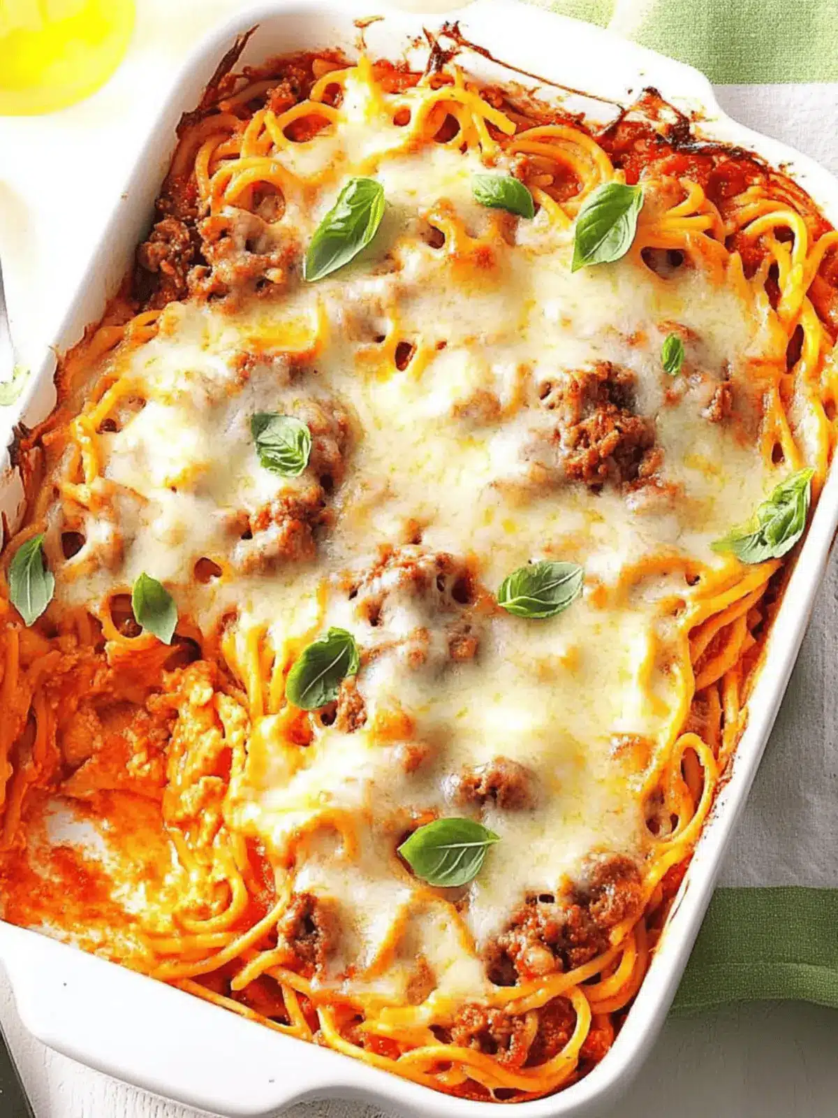 Cheesy Baked Spaghetti That Everyone Will Rave About 2 Baked Spaghetti