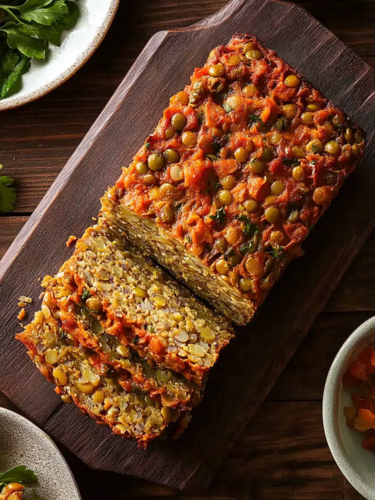 Delicious Lentil Loaf for Cozy Meatless Dinners 3 Lentil Loaf